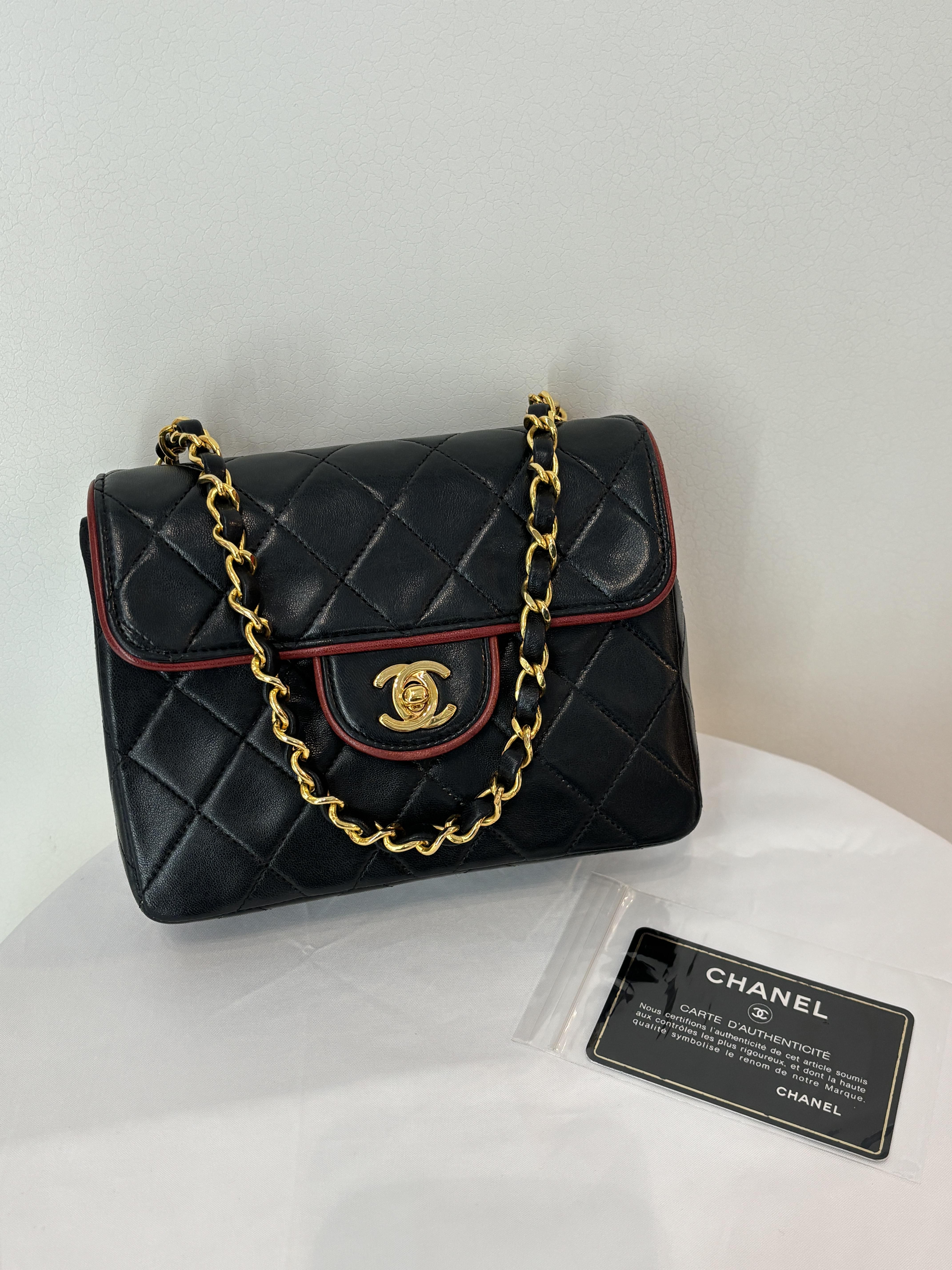 Ba1338 Chanel滾邊方胖