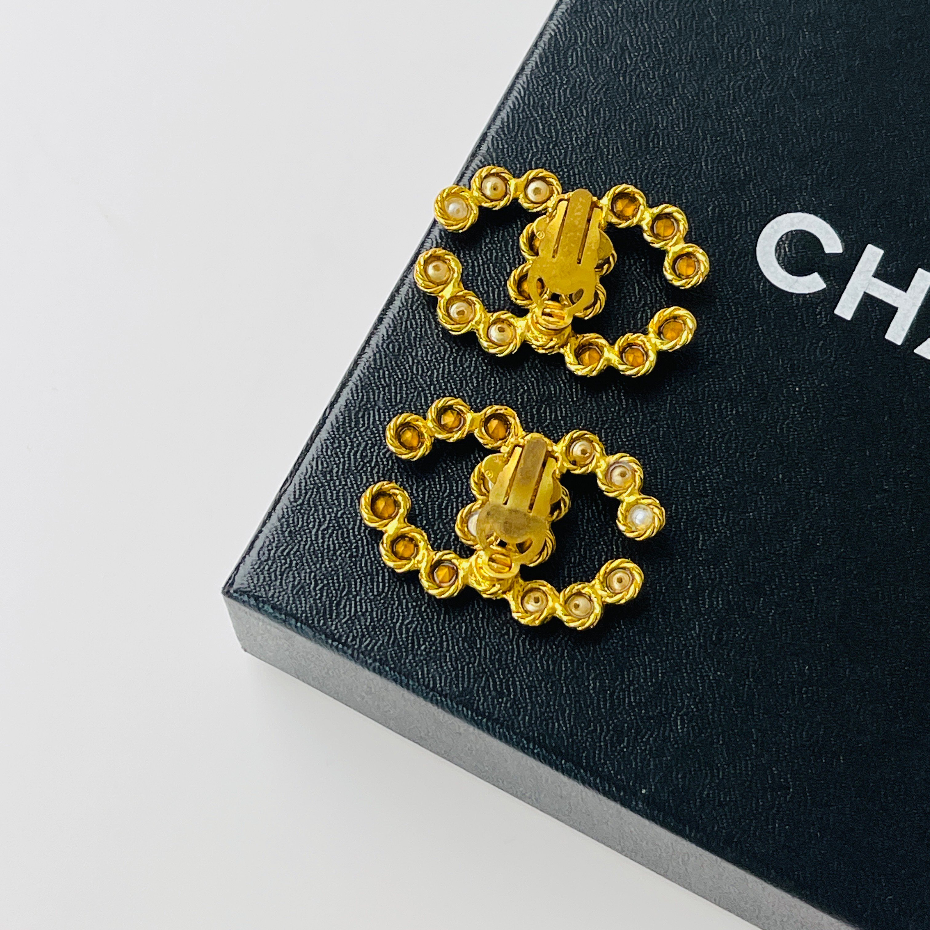 Chanel 人魚珍鑽耳夾