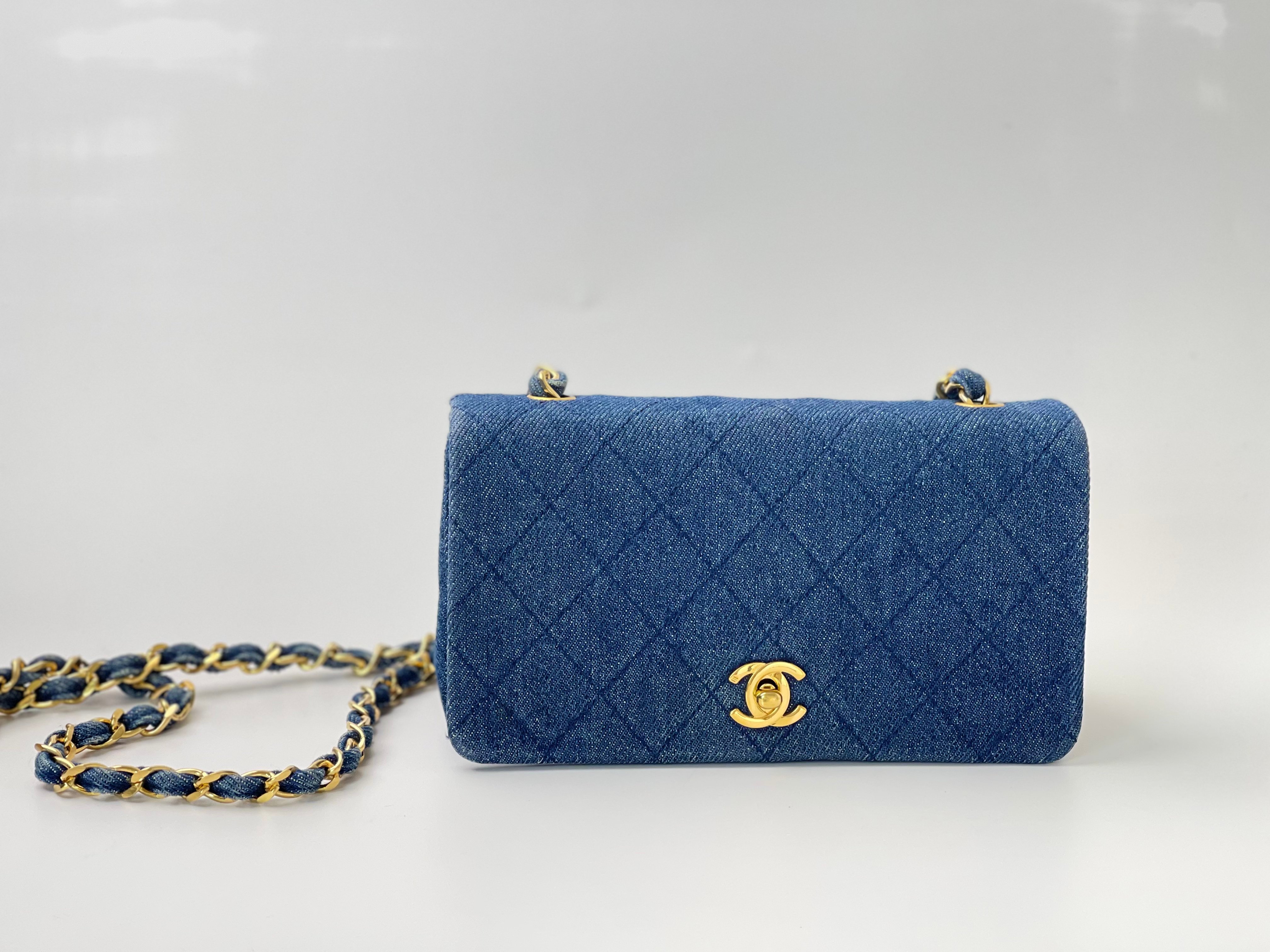 Chanel 牛仔mini coco