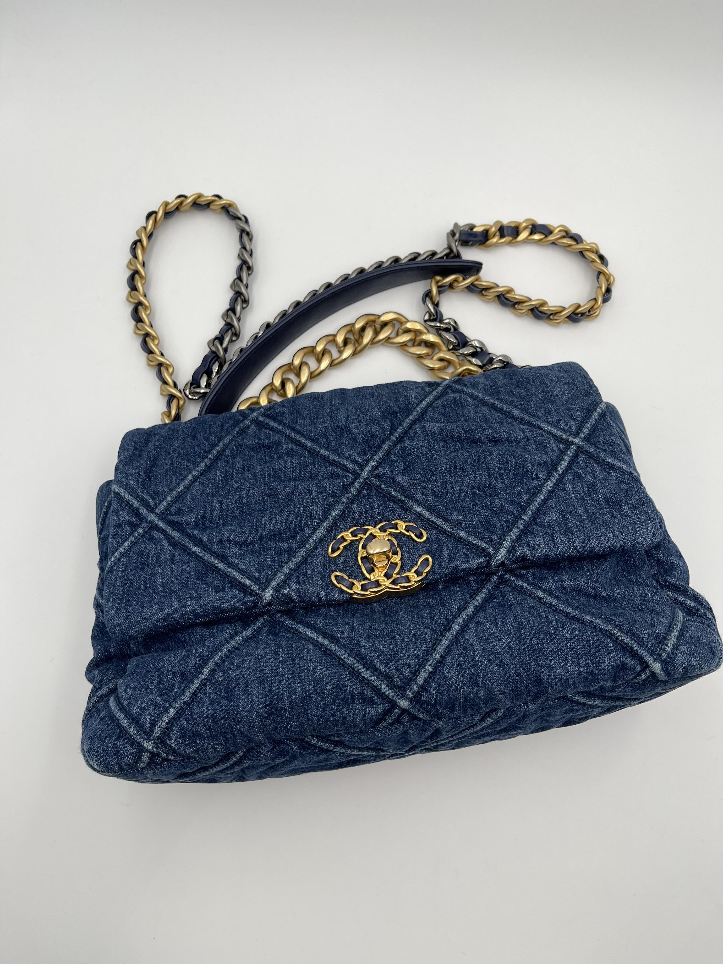 Chanel牛仔19（中號）