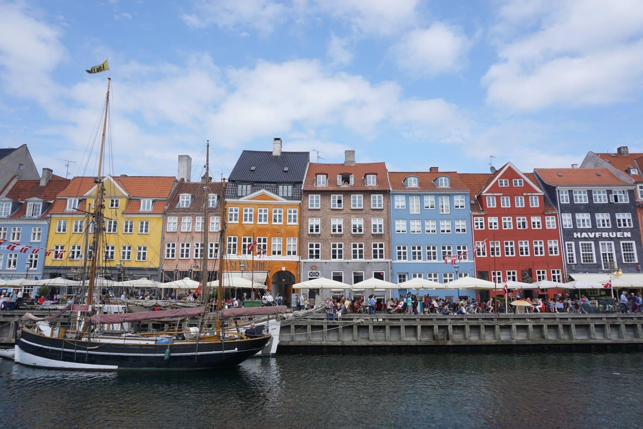 輕水彩：旅行的記憶／丹麥新港｜Ariselin Design 線上課程｜