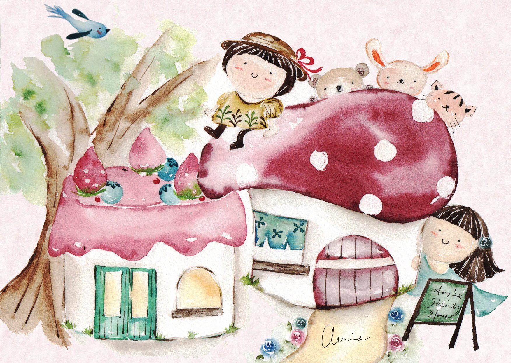 想去的地方｜Ariselin Design 明信片｜