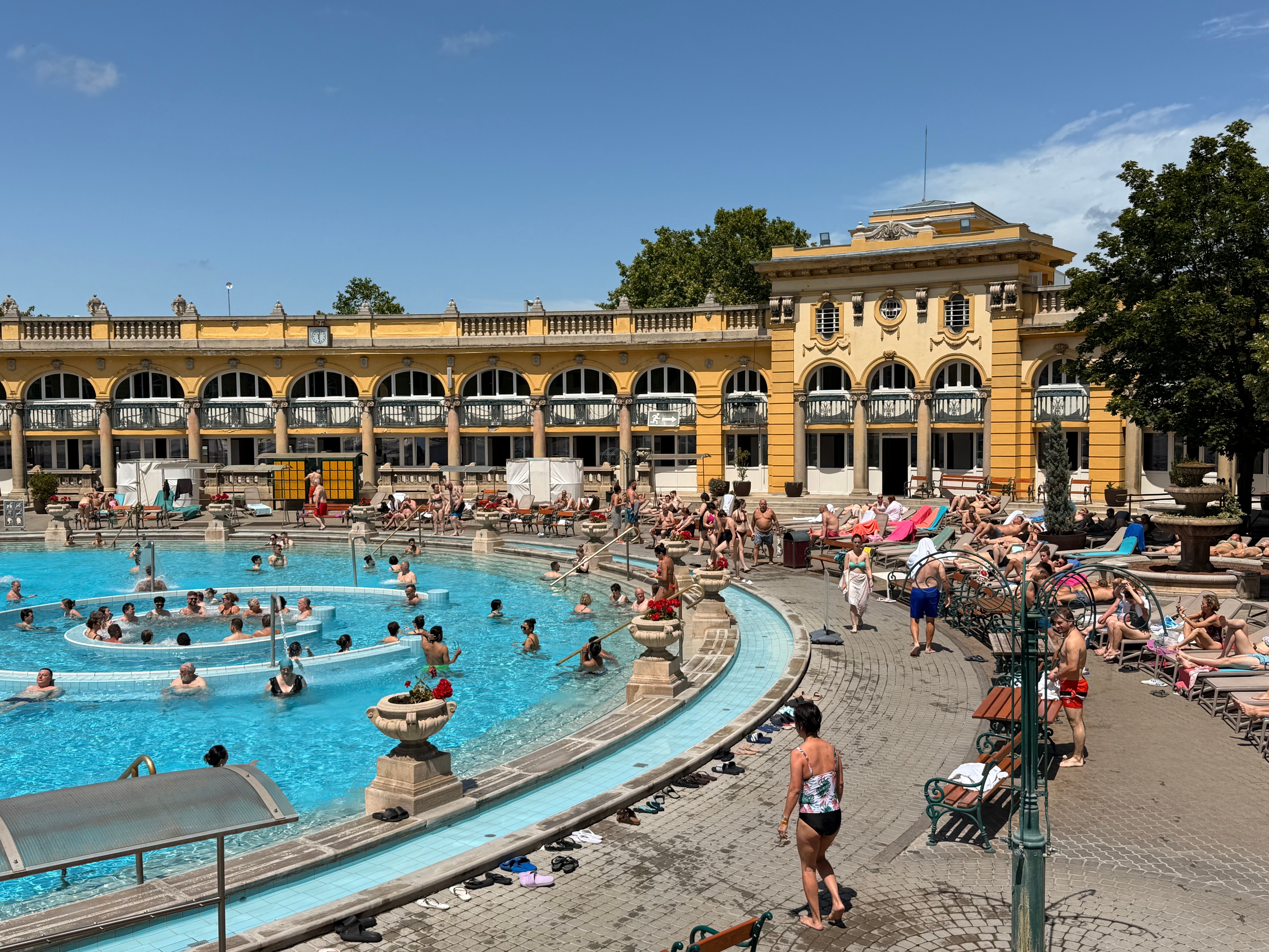 2025 一個人的歐洲獨旅。第三季。Day 3：賽切尼溫泉浴場初體驗！