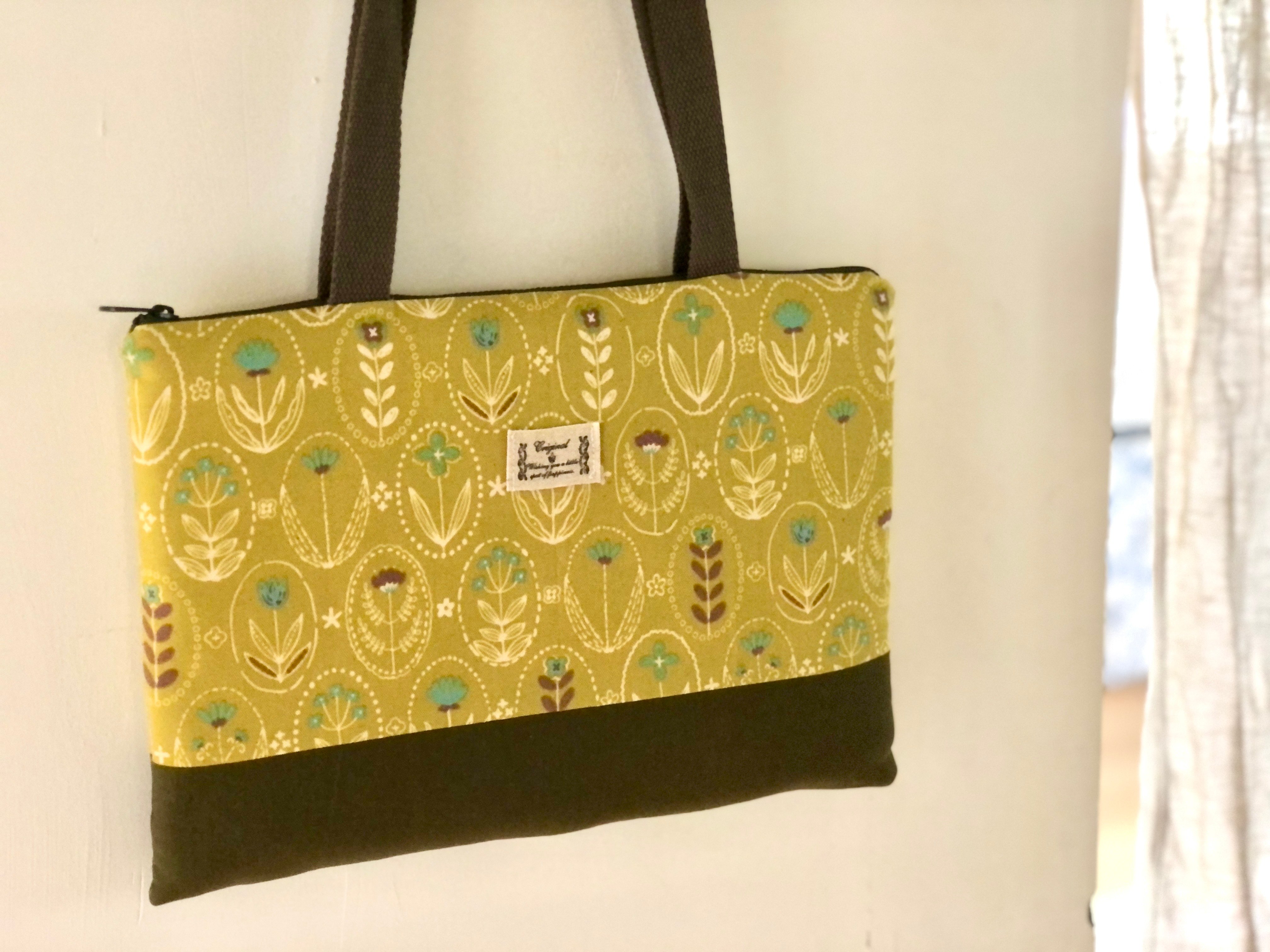 可肩背拉鍊筆電包｜Ariselin Design 客製化布品｜