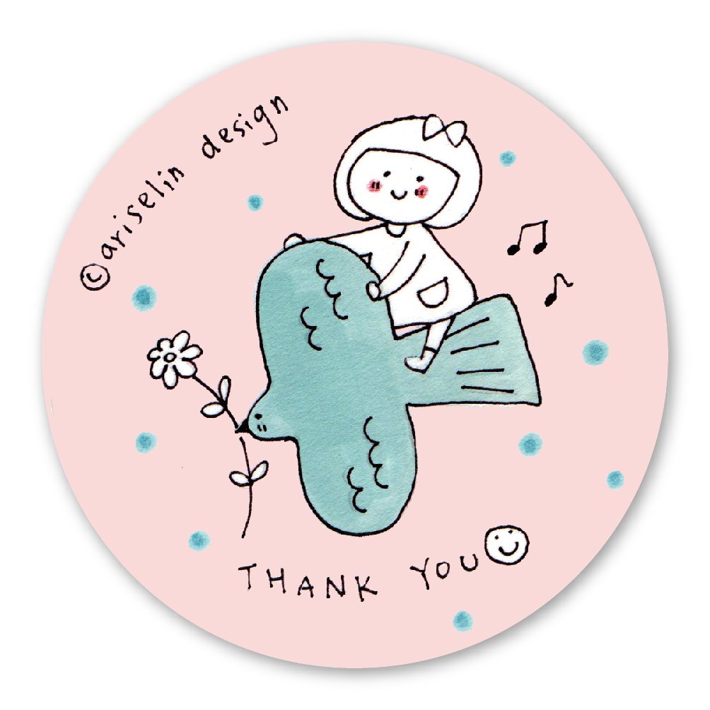 乘著青鳥去旅行｜Ariselin Design 陶瓷杯墊｜