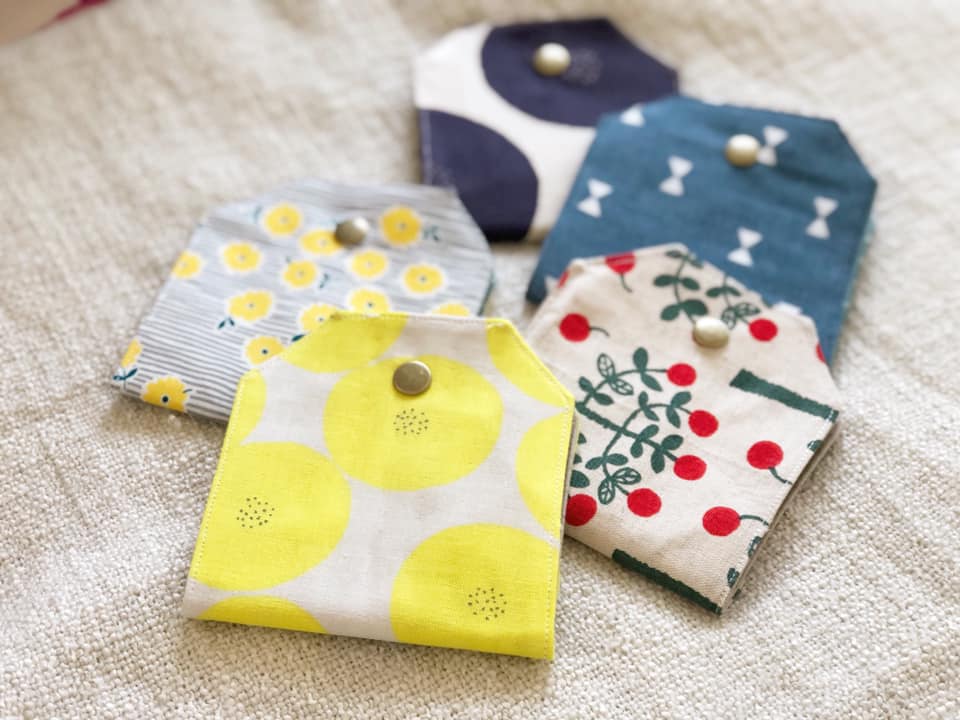 隨身口罩收納套｜Ariselin Design 客製化布品｜