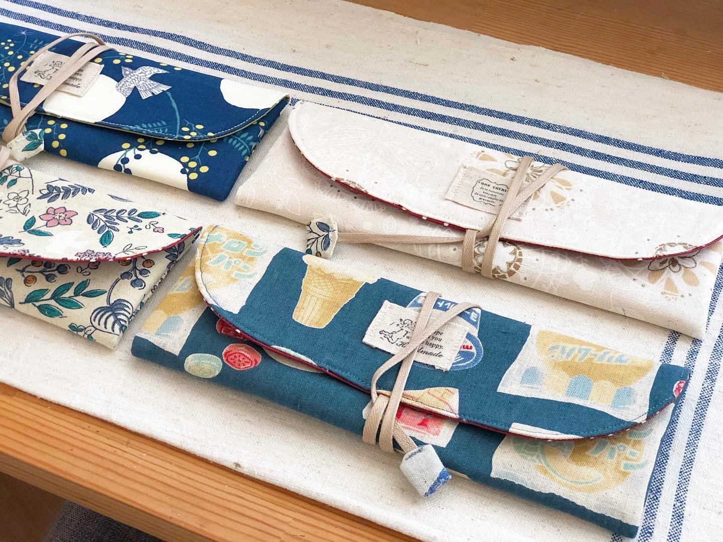 隨身餐具袋｜Ariselin Design 客製化布品｜