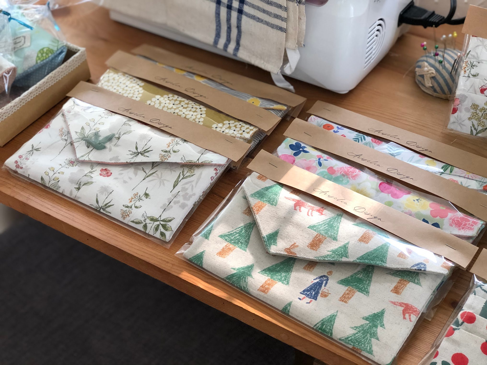 口罩收納包｜Ariselin Design 客製化布品｜