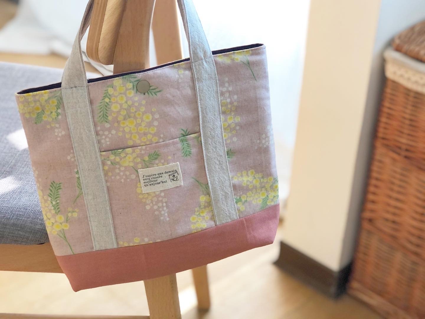 小方托特包｜Ariselin Design 客製化布品｜