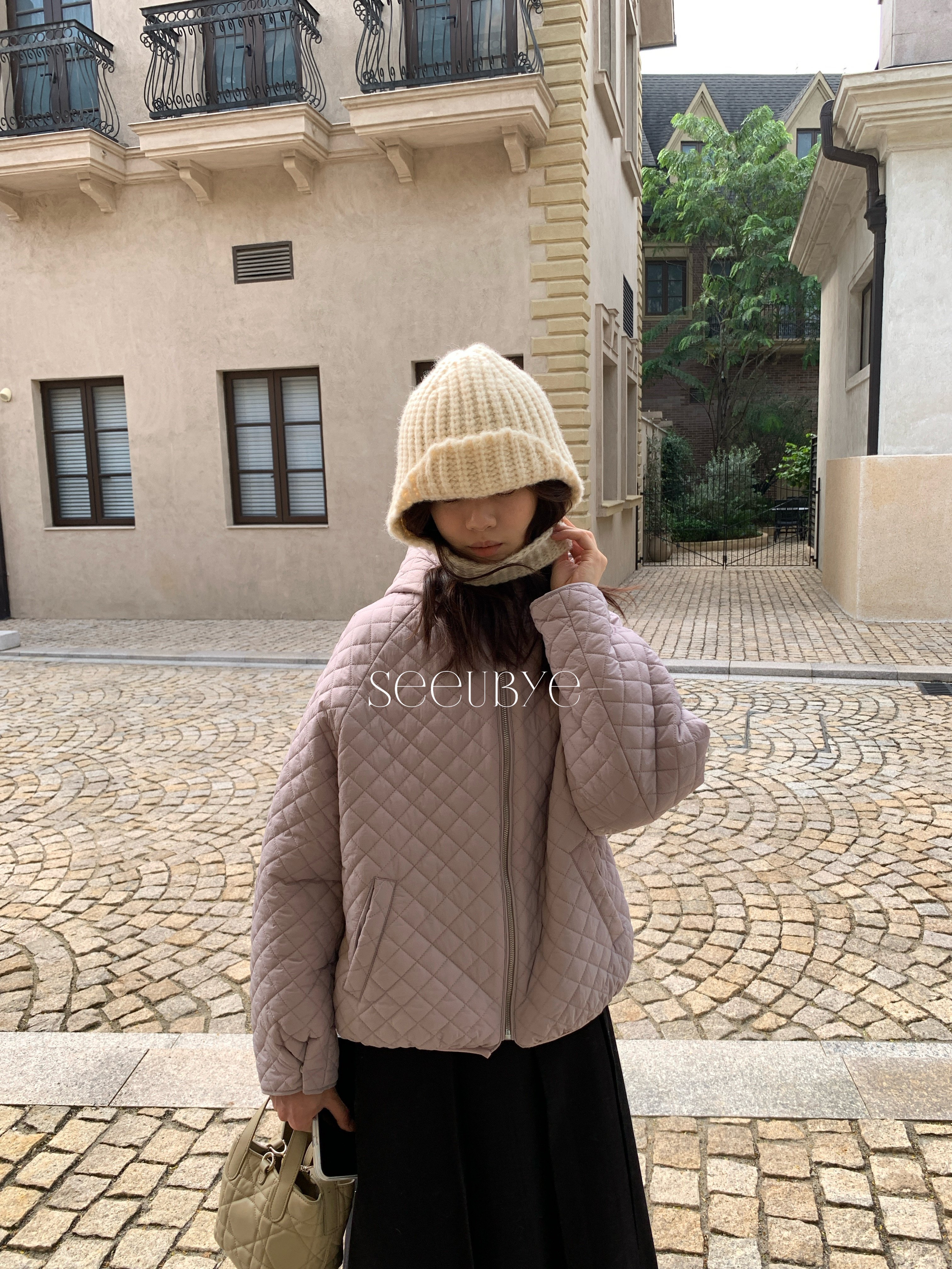 菱格羽絨服三色 超實穿又可愛