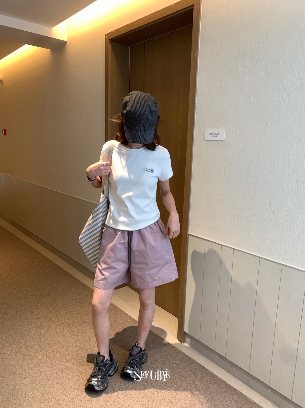 豆沙輕量戶外運動速乾褲