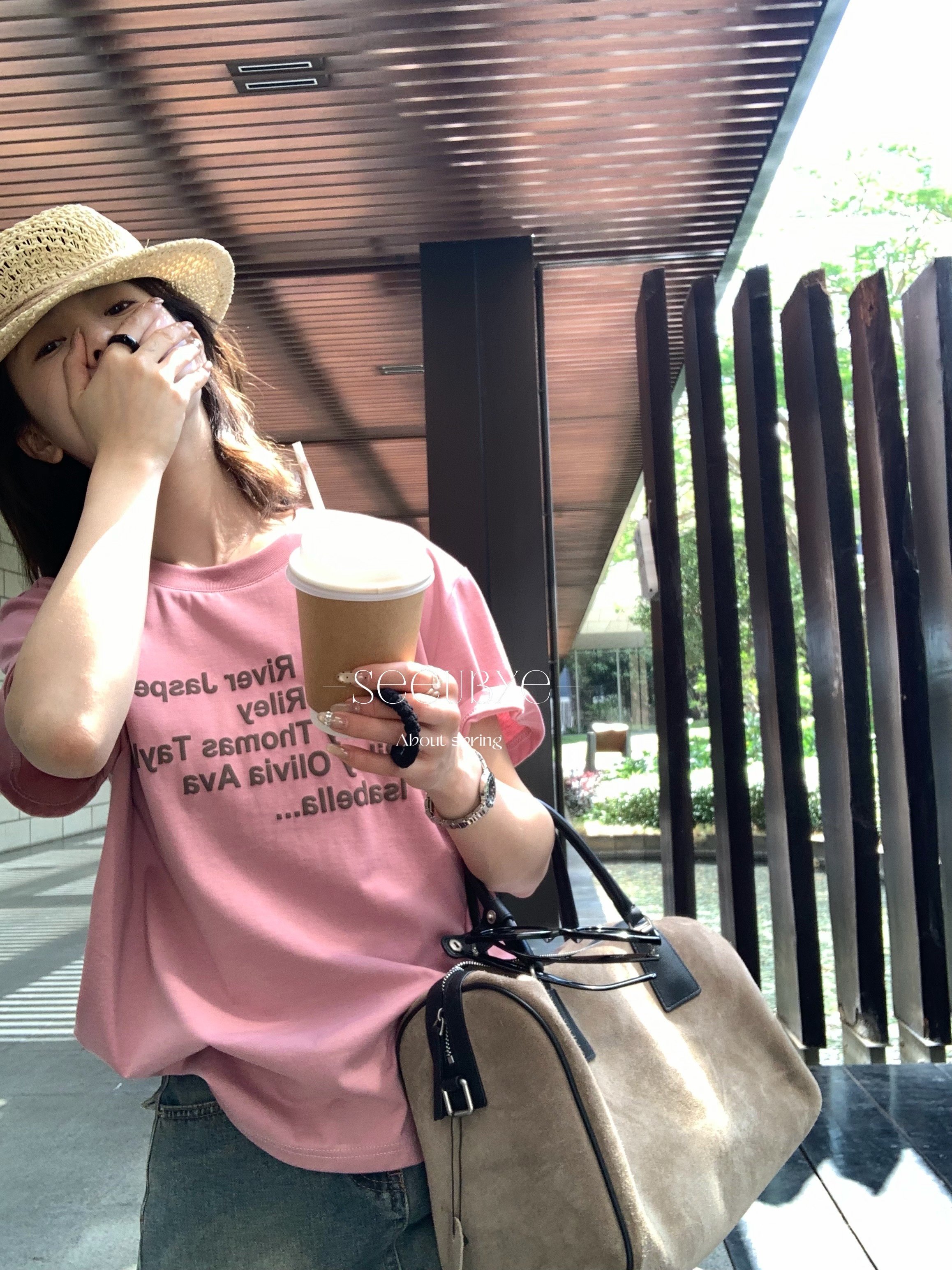 Letters越洗越軟越舒服tee