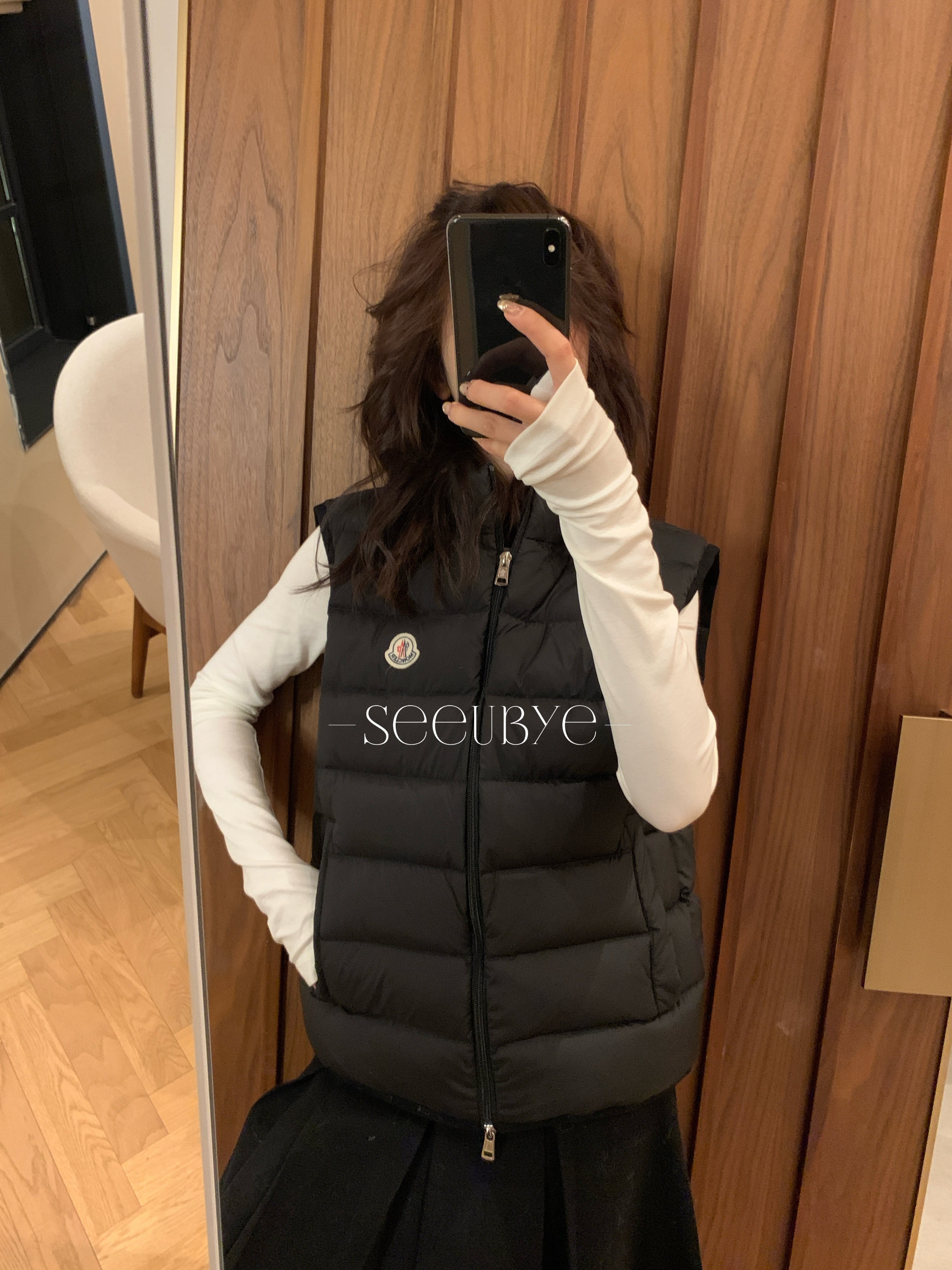 黑標線/蒙口馬甲