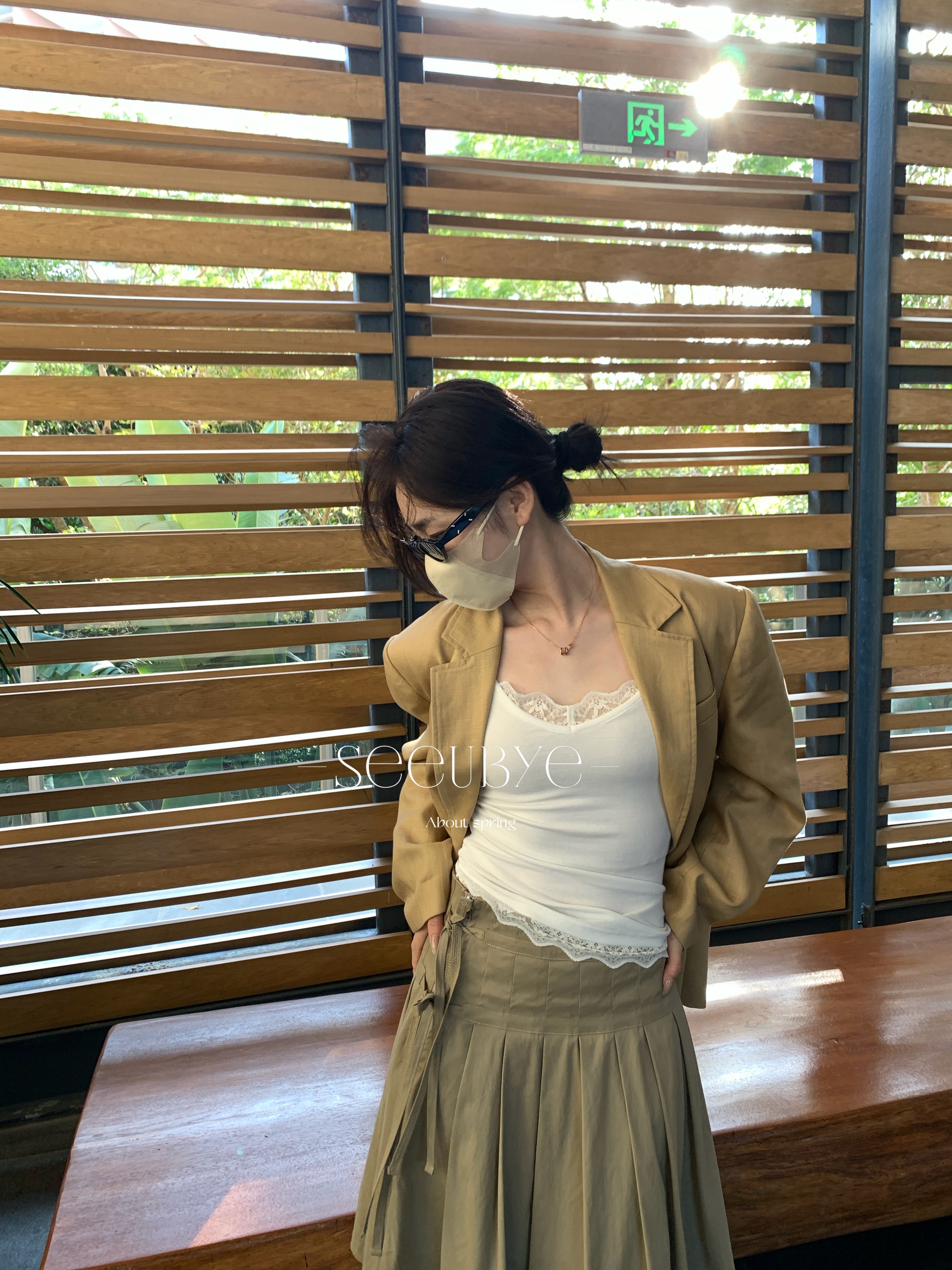 亞麻天絲外套kochi的感覺