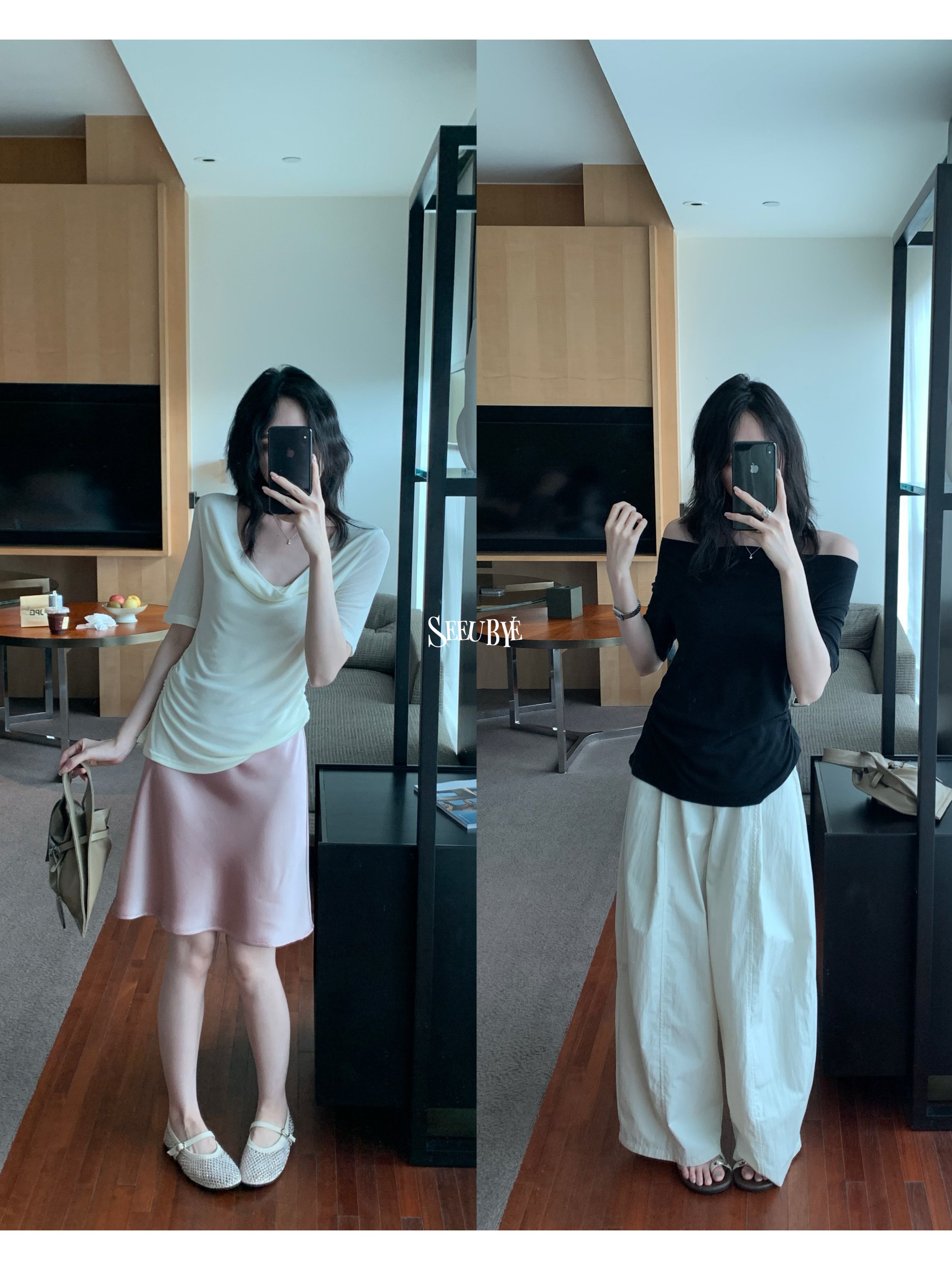 雲朵盪領tee|慵懶隨性
