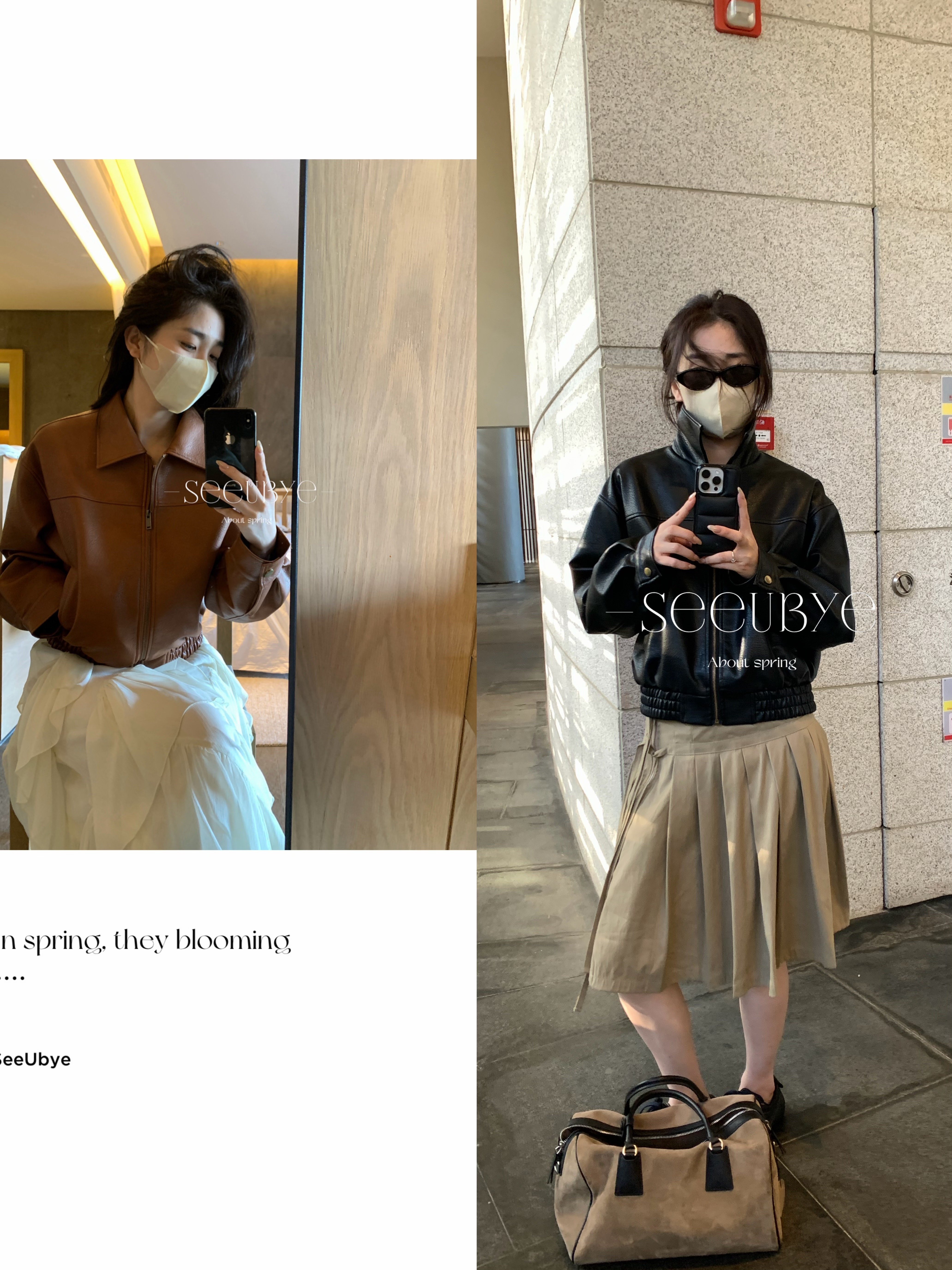 質感超好！老錢皮外套