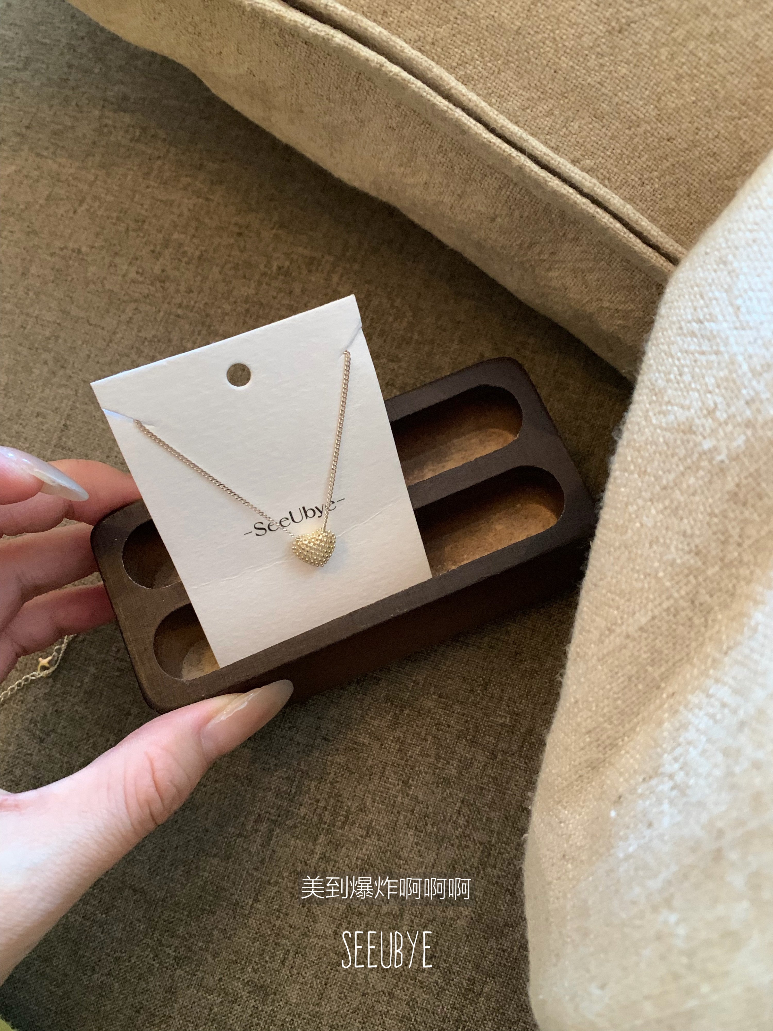 純銀滿鑽愛心