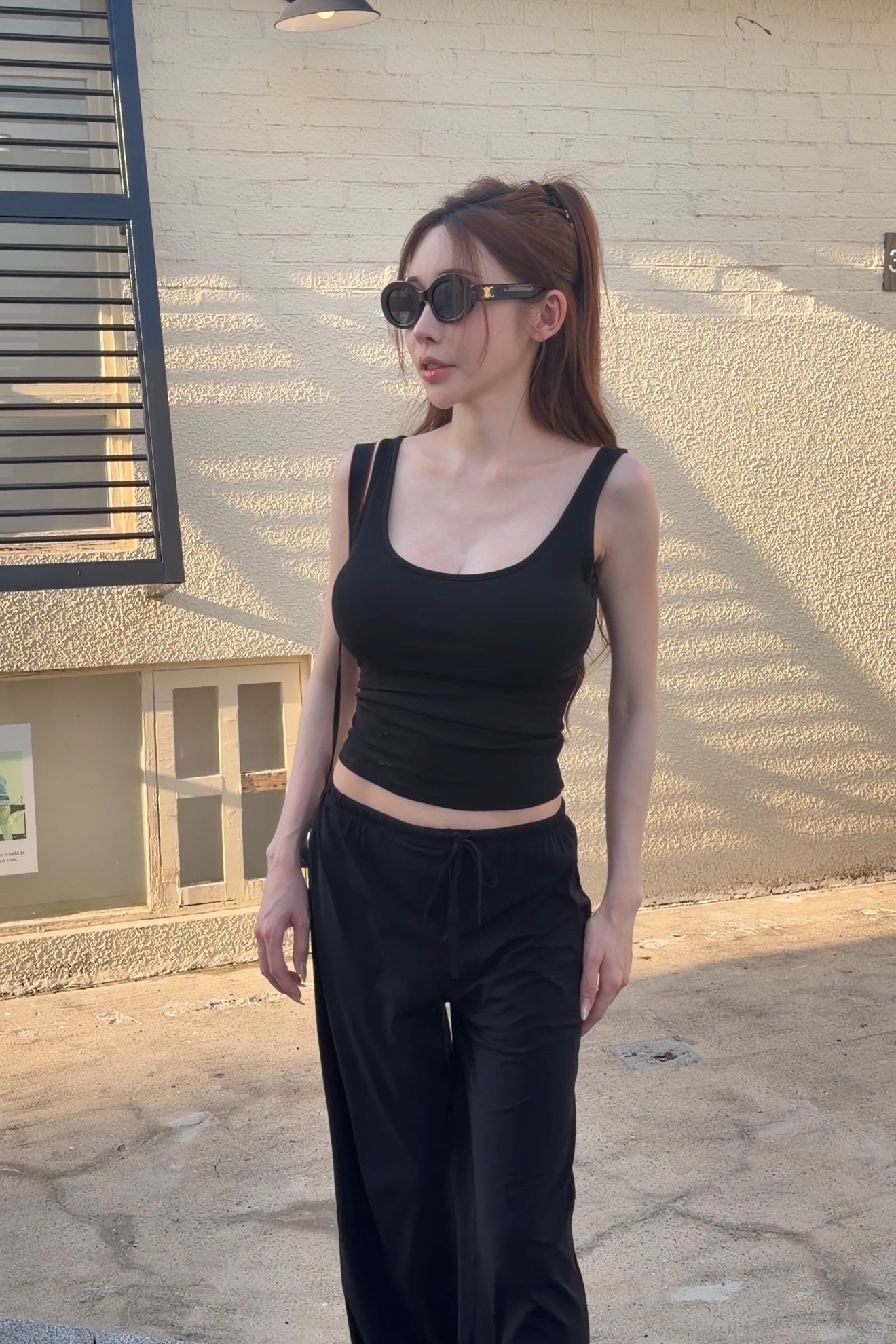 小胸專屬！彈力羅紋美背U領Bratop