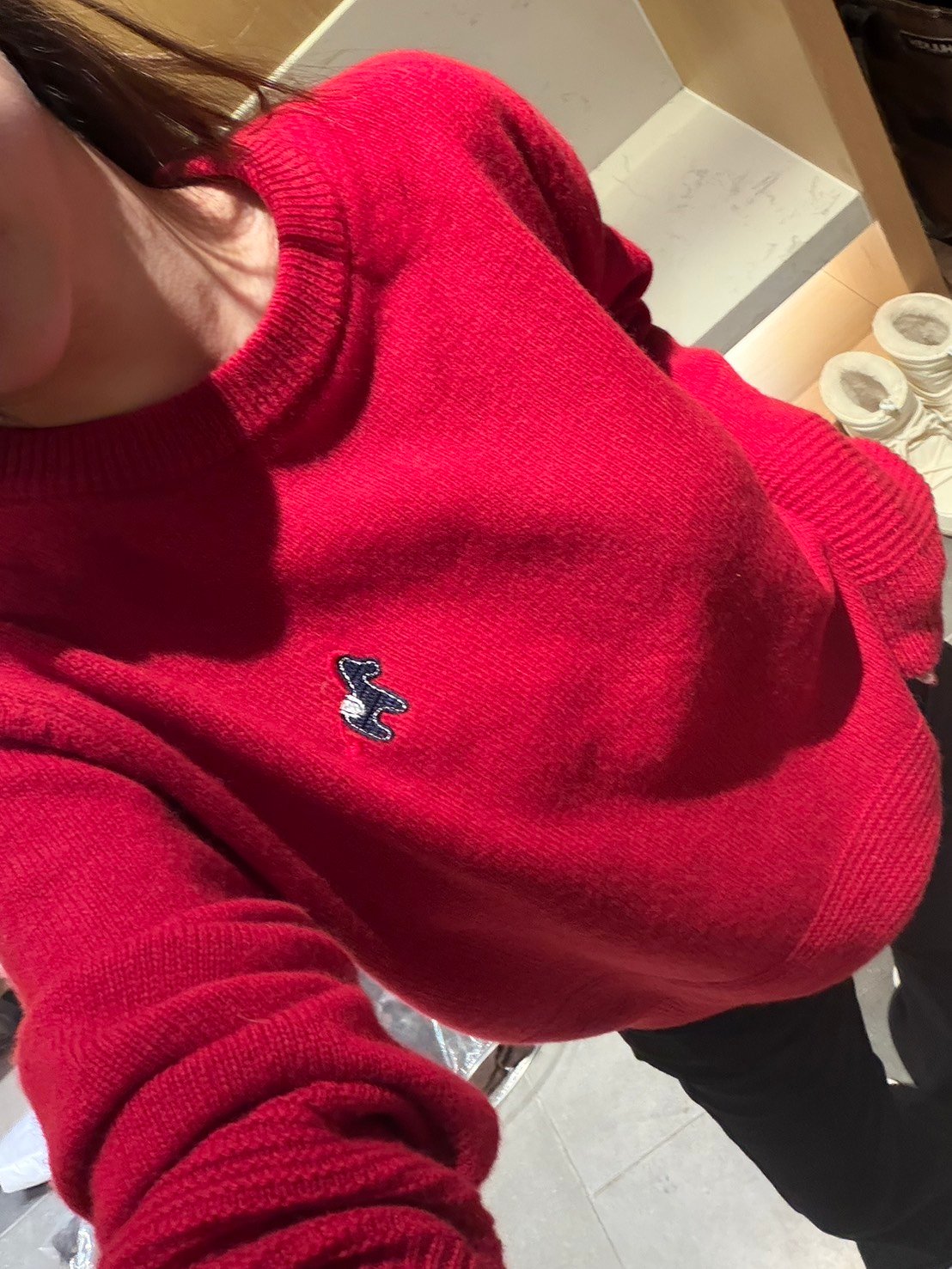 S260 小馬散步針織衫