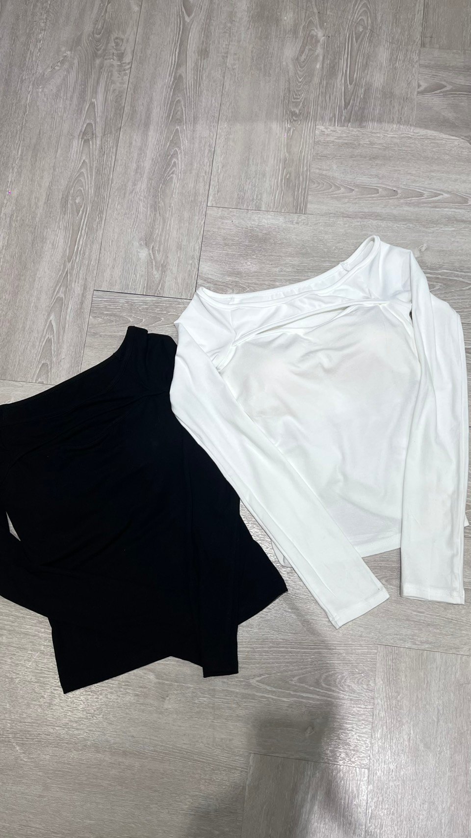 L145 一字領打底衫