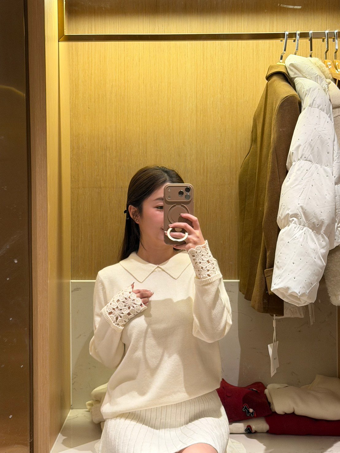 S256 soft collar 鏤空雕花