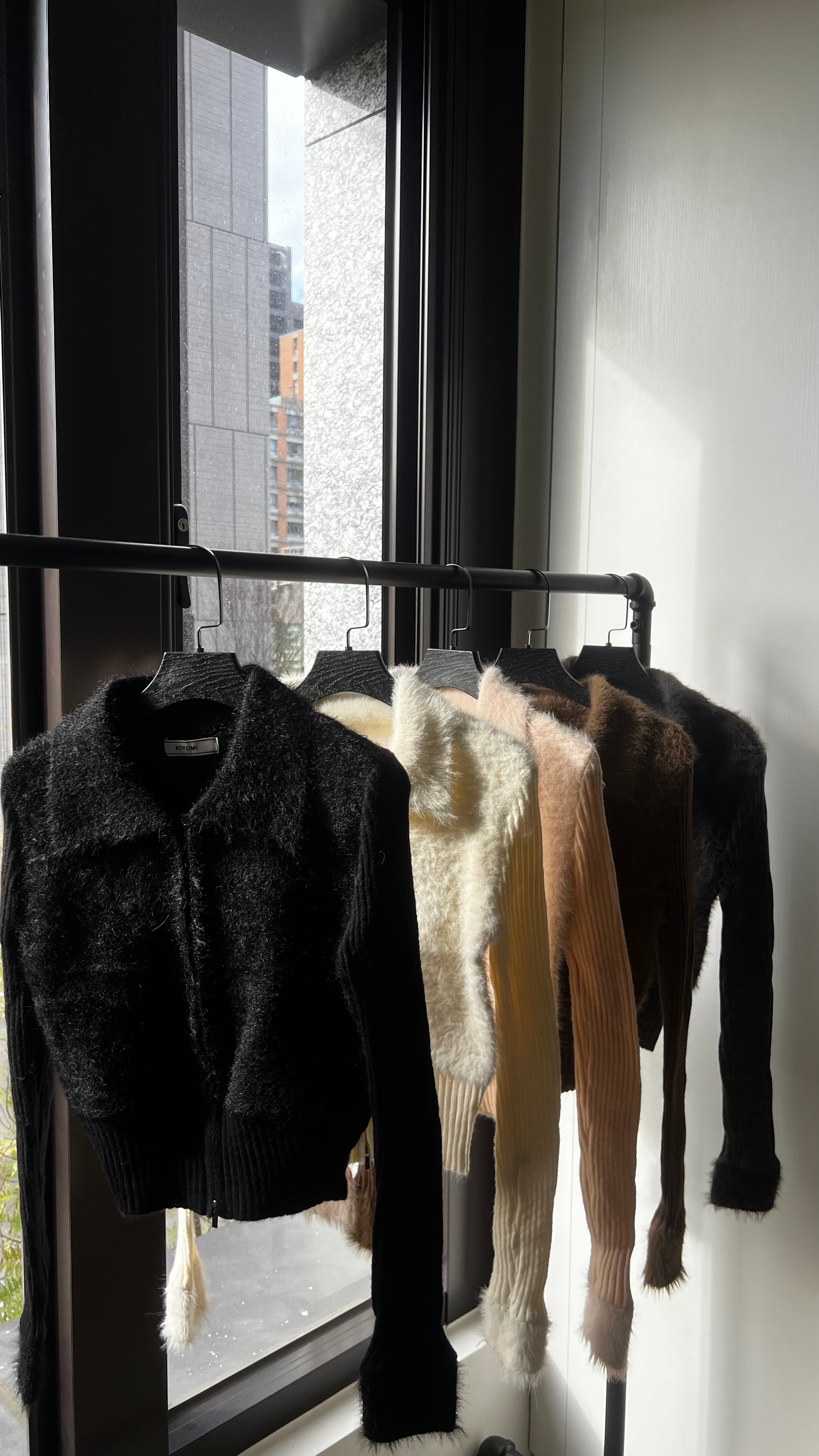 L131 純色針織外套