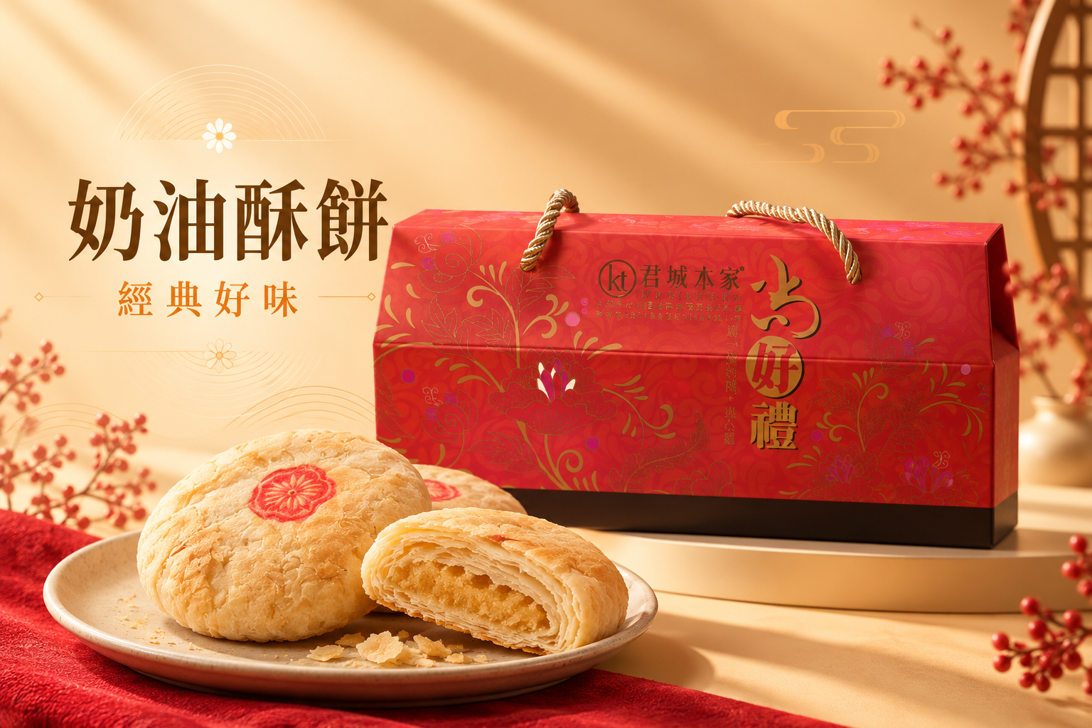 奶油酥餅禮盒8入