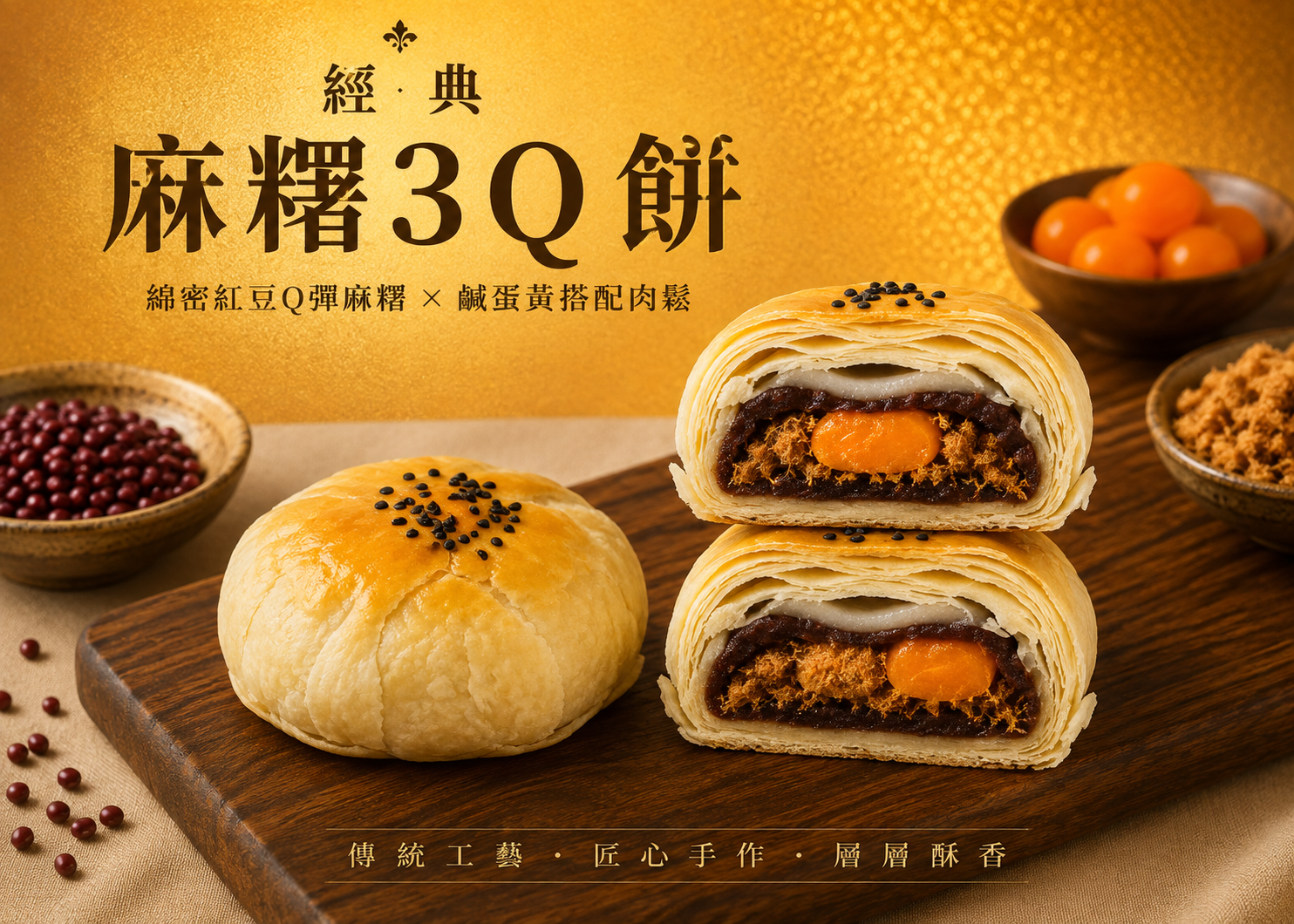 麻糬3Q餅禮盒