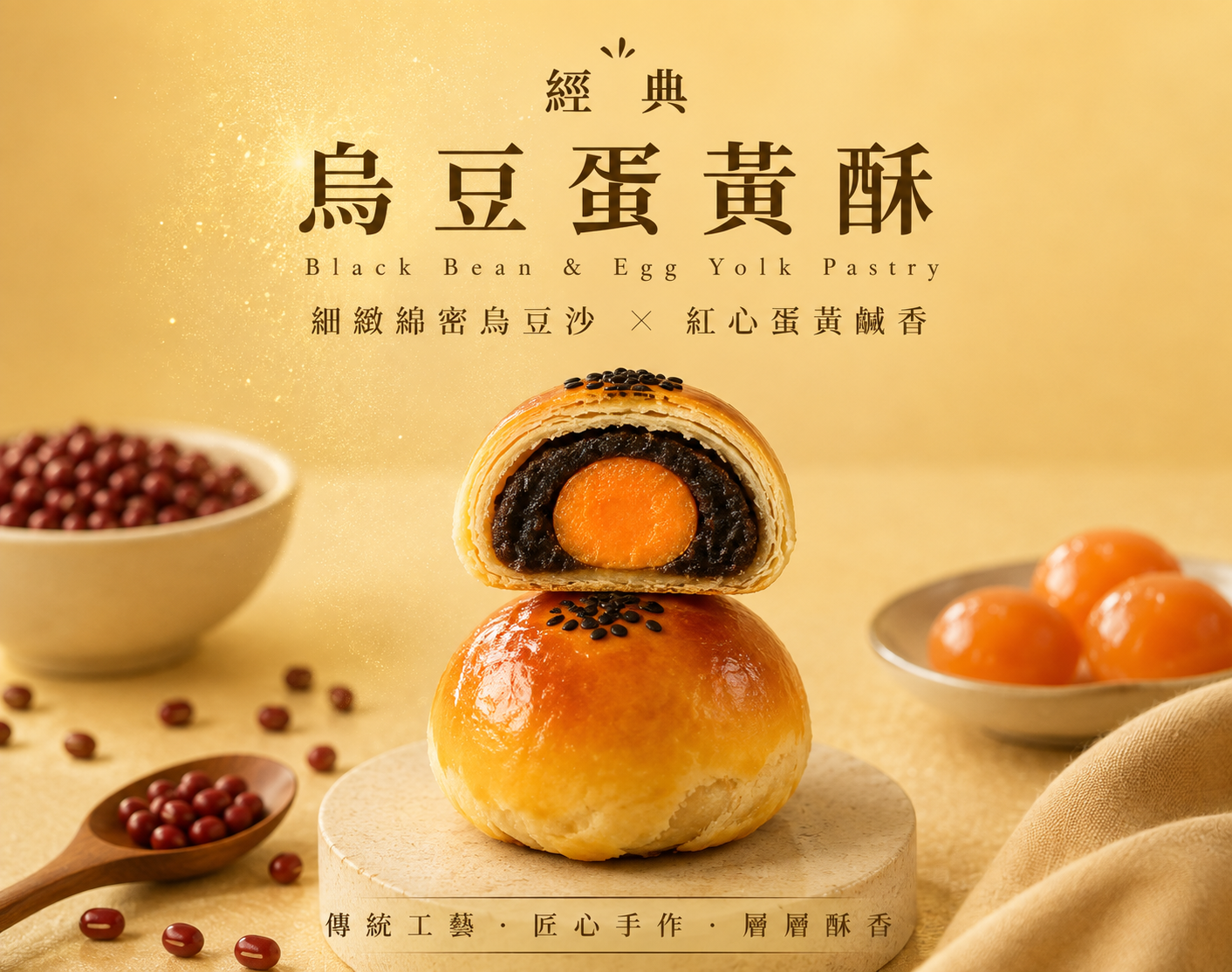 烏豆蛋黃酥禮盒
