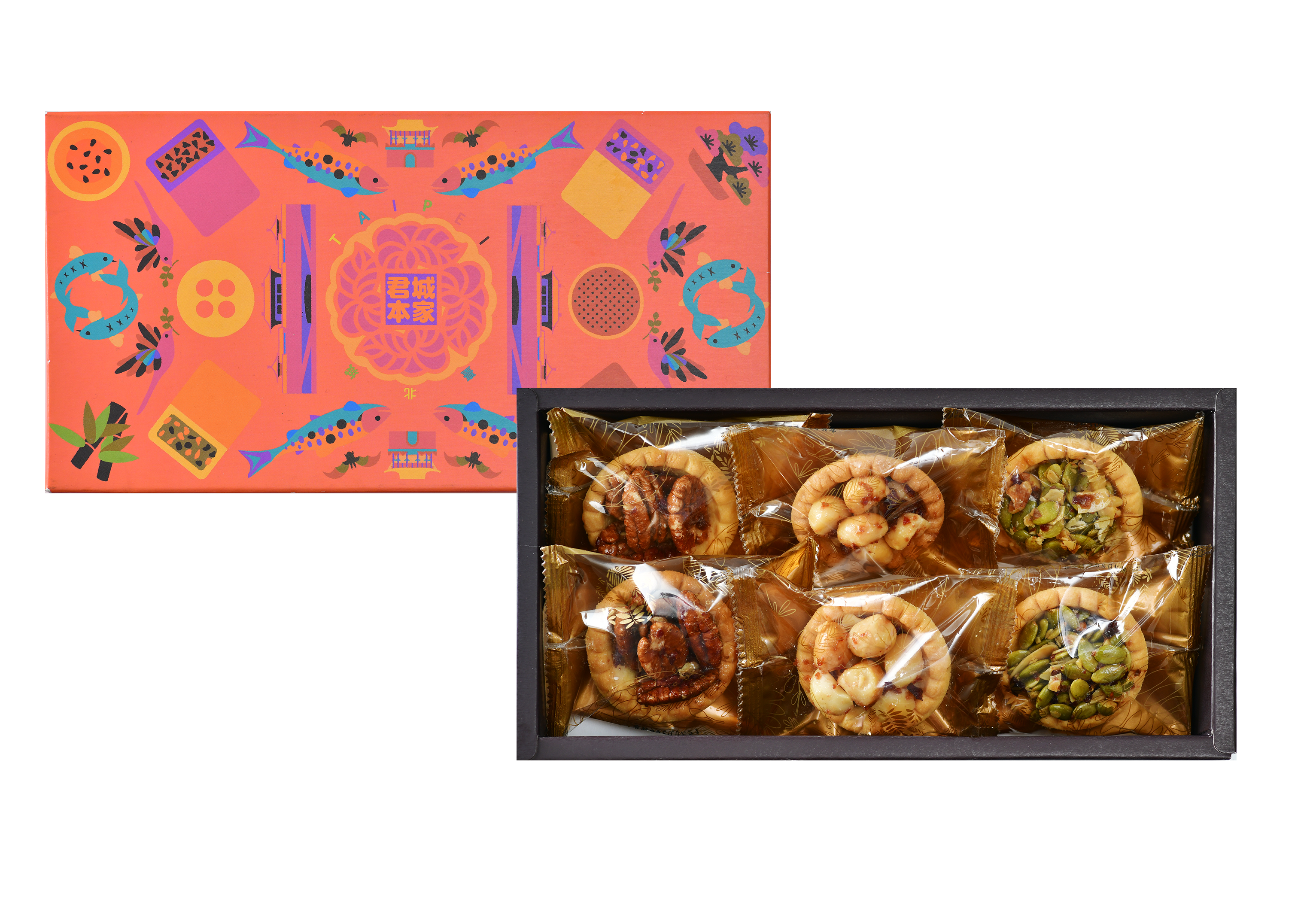 仁友綜合堅果塔禮盒6入