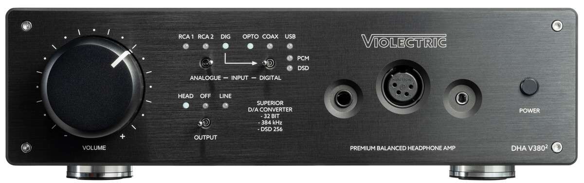VIOLECTRIC DHA V380² 真平衡耳機擴大機/DAC/前級 VIOLECTRIC DHA V380² 真平衡耳機擴大機/DAC/前級