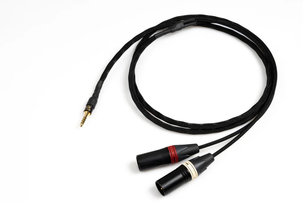 Brise Audio DAP 用 4.4mm 平衡線路輸出接 XLR 平衡擴大機橋接線 Brise Audio DAP 用 4.4mm 平衡線路輸出接 XLR 平衡擴大機橋接線