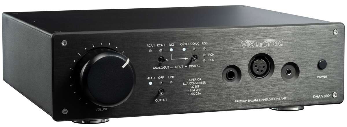 VIOLECTRIC DHA V380² 真平衡耳機擴大機/DAC/前級