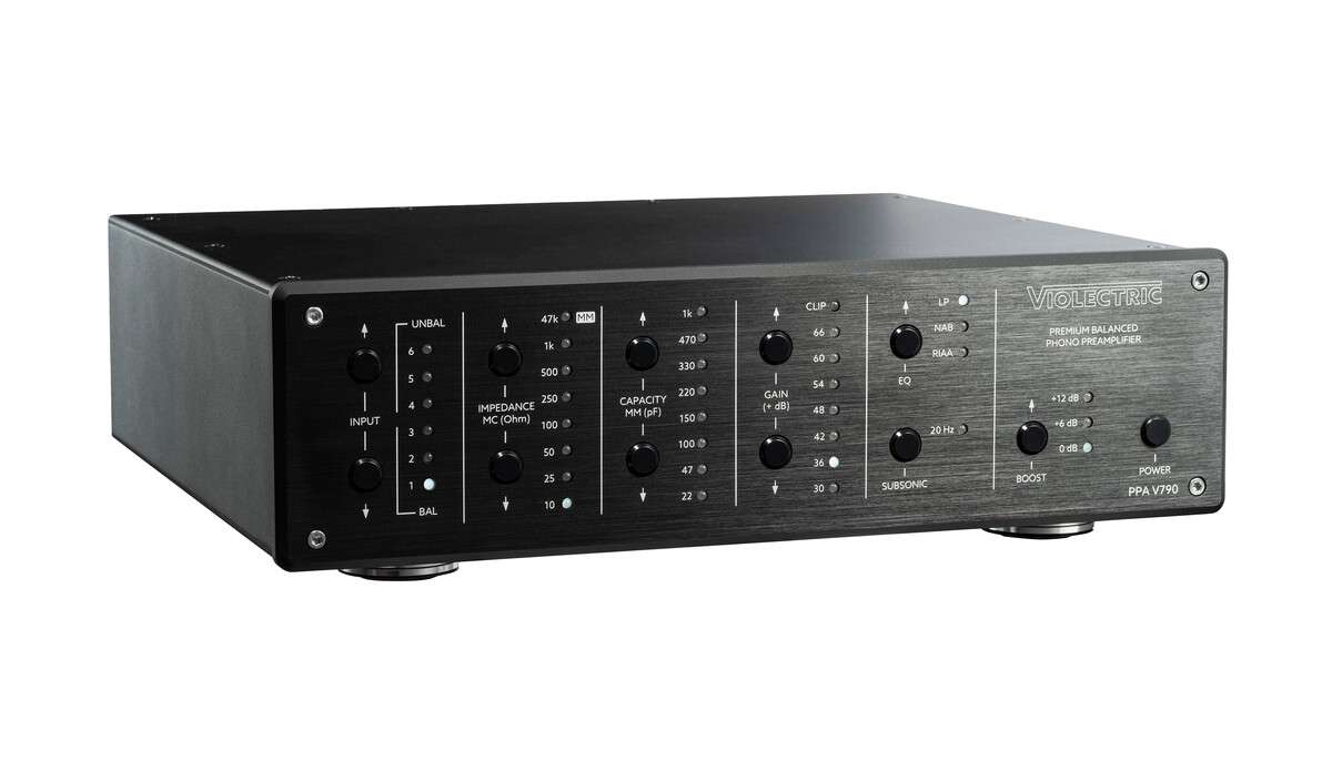 VIOLECTRIC PPA V790 平衡式六組可調唱頭放大機