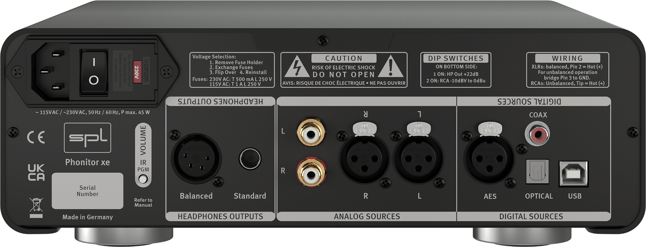 SPL Phonitor xe DAC768v2版 耳機擴大機 / 銀色 / 全新品 / 端子更換福利機
