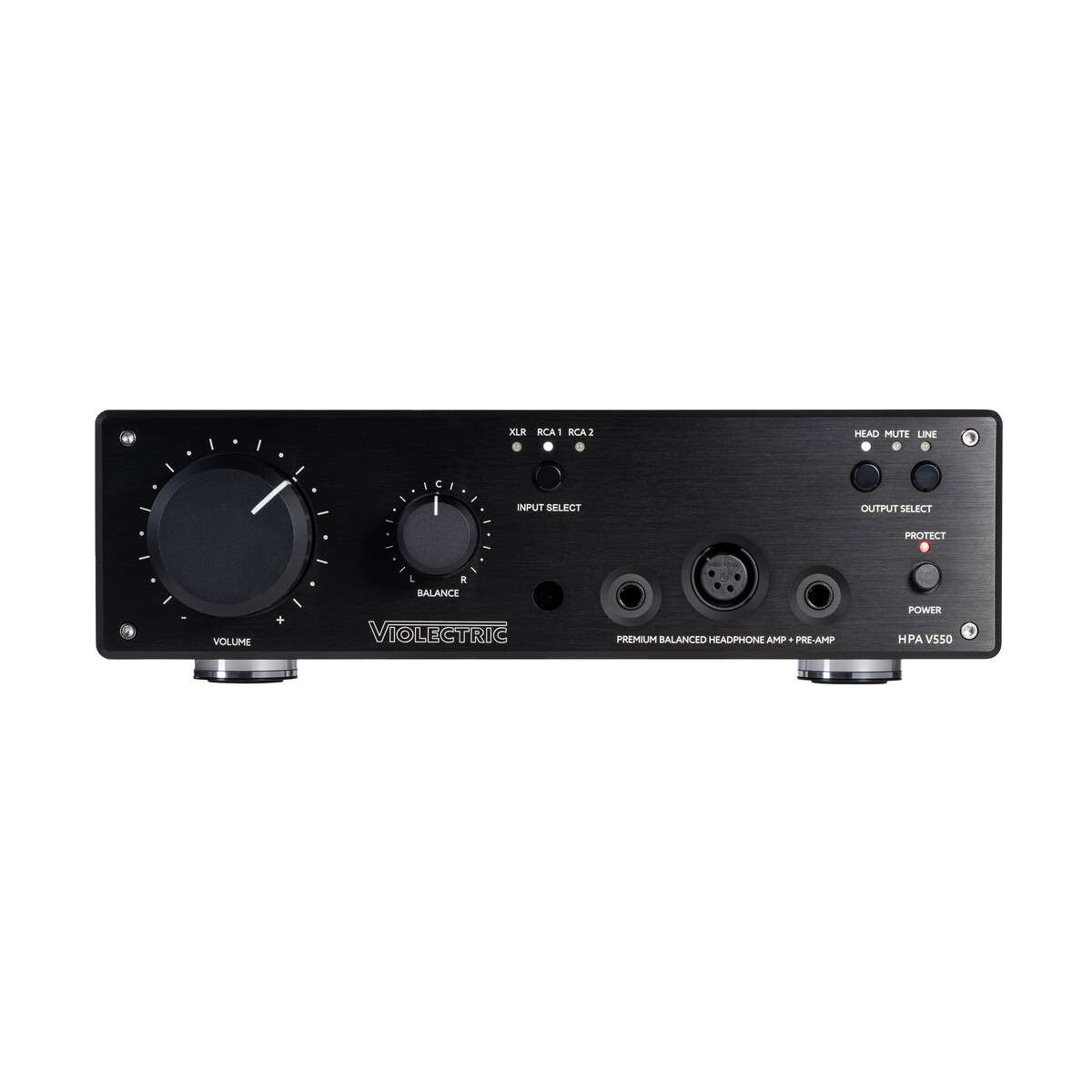 VIOLECTRIC HPA V550 旗艦耳機擴大機/前級(附遙控器) VIOLECTRIC HPA V550 旗艦耳機擴大機/前級(附遙控器)
