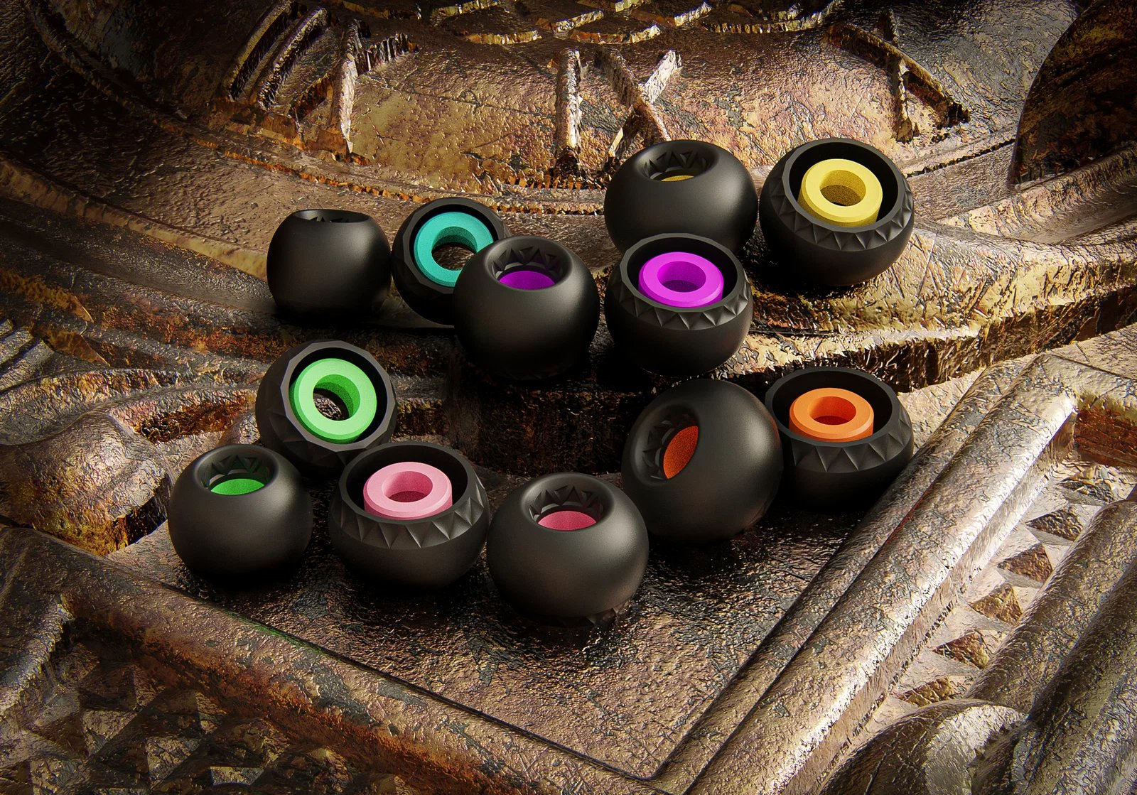ELETECH BAROQUE 寬孔徑醫療級矽膠 IEM 入耳式耳機耳塞
