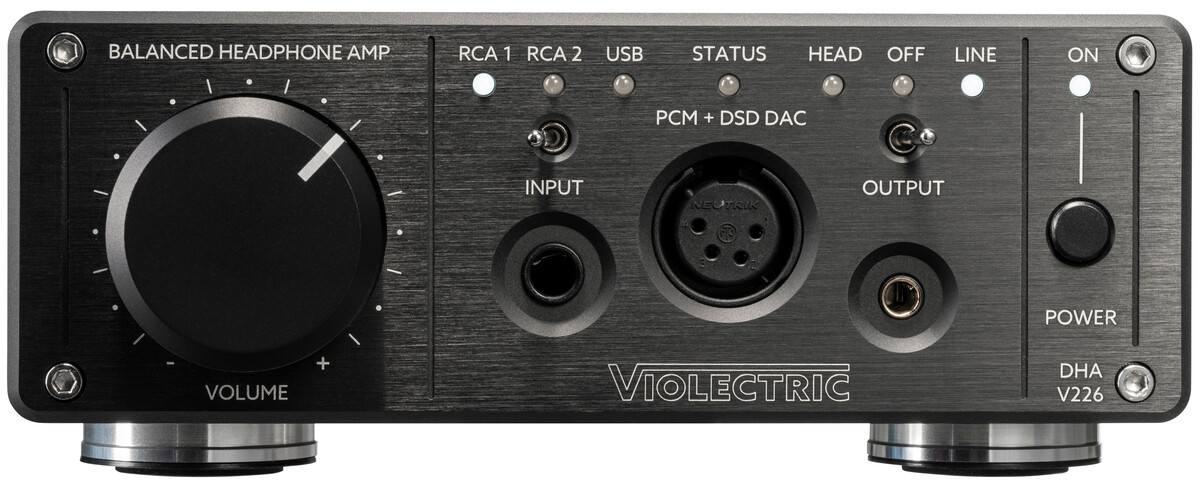 VIOLECTRIC DHA V226 平衡式耳機擴大機/DAC VIOLECTRIC DHA V226 平衡式耳機擴大機/DAC
