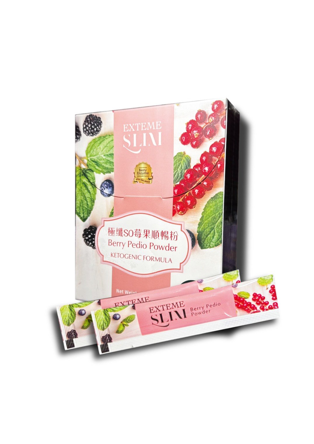 【InMARCH茵瑪奇】極纖SO莓果順暢粉(3g*30條/盒)