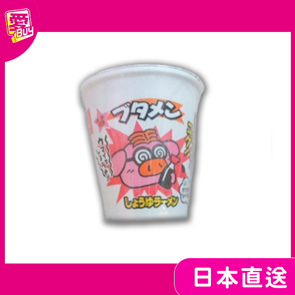 日本 oyatsu 小豬迷你杯麵 醬油 豚骨 咖哩 35g