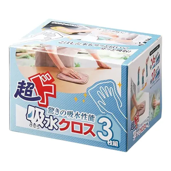 日本丸辰 超吸水抹布3入