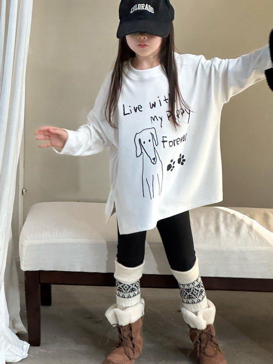 秋冬臘腸狗中長版上衣