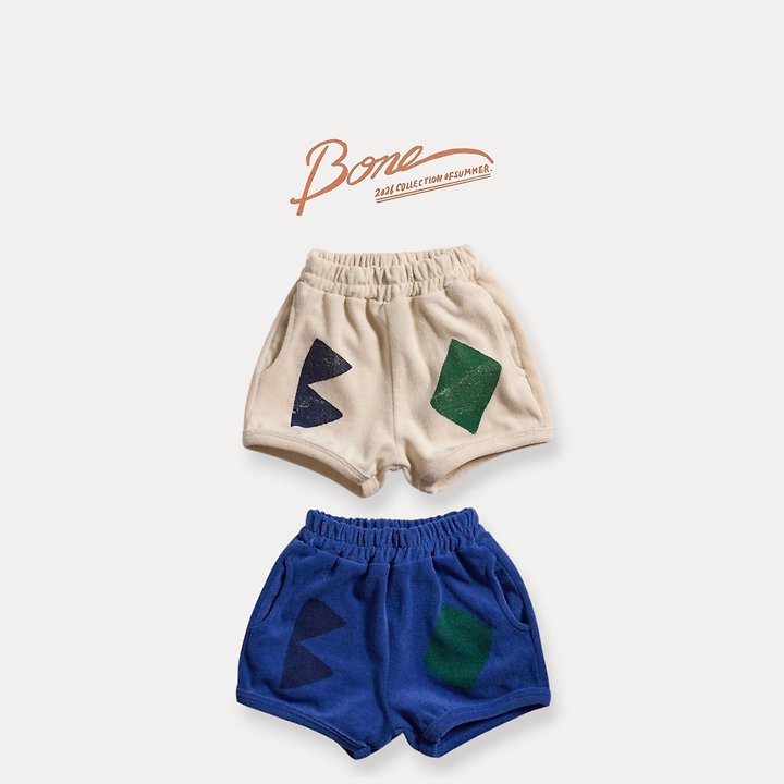 041750圖形短褲(兩色)