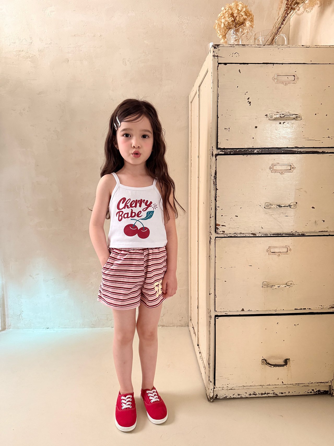 042132櫻桃背心(兩色)