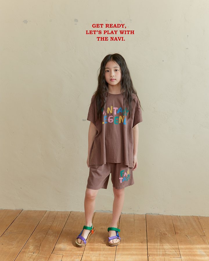 041533英文短褲(兩色)