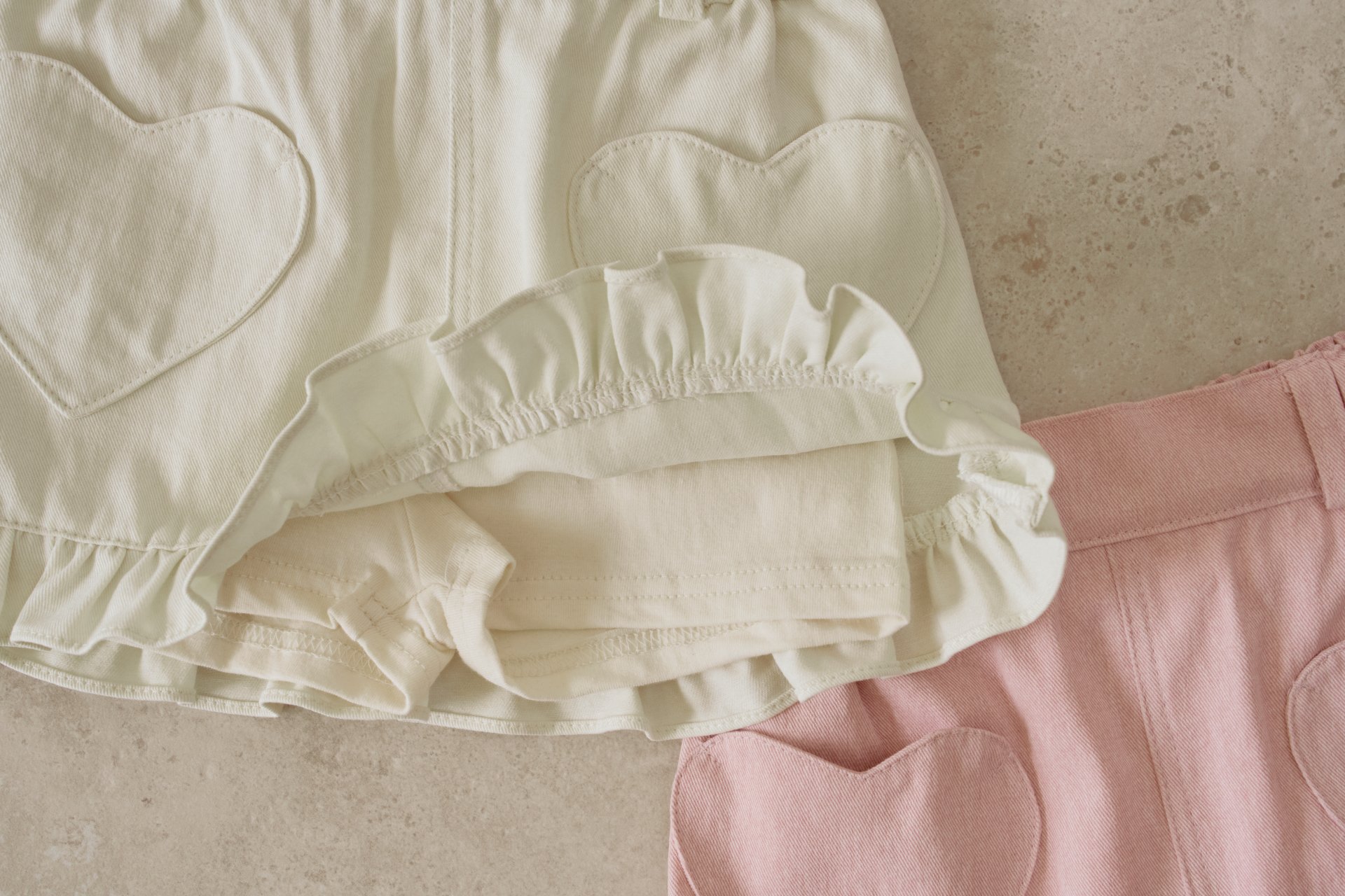 032723愛心口袋褲裙(兩色)