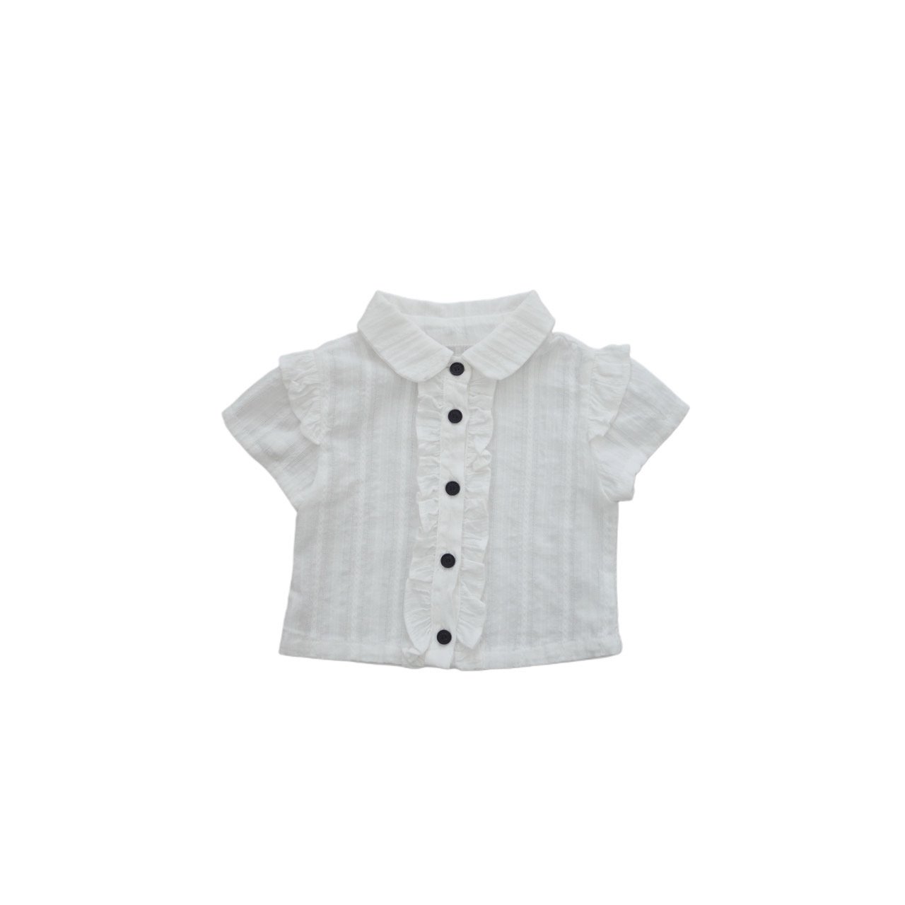 032508翻領荷葉上衣