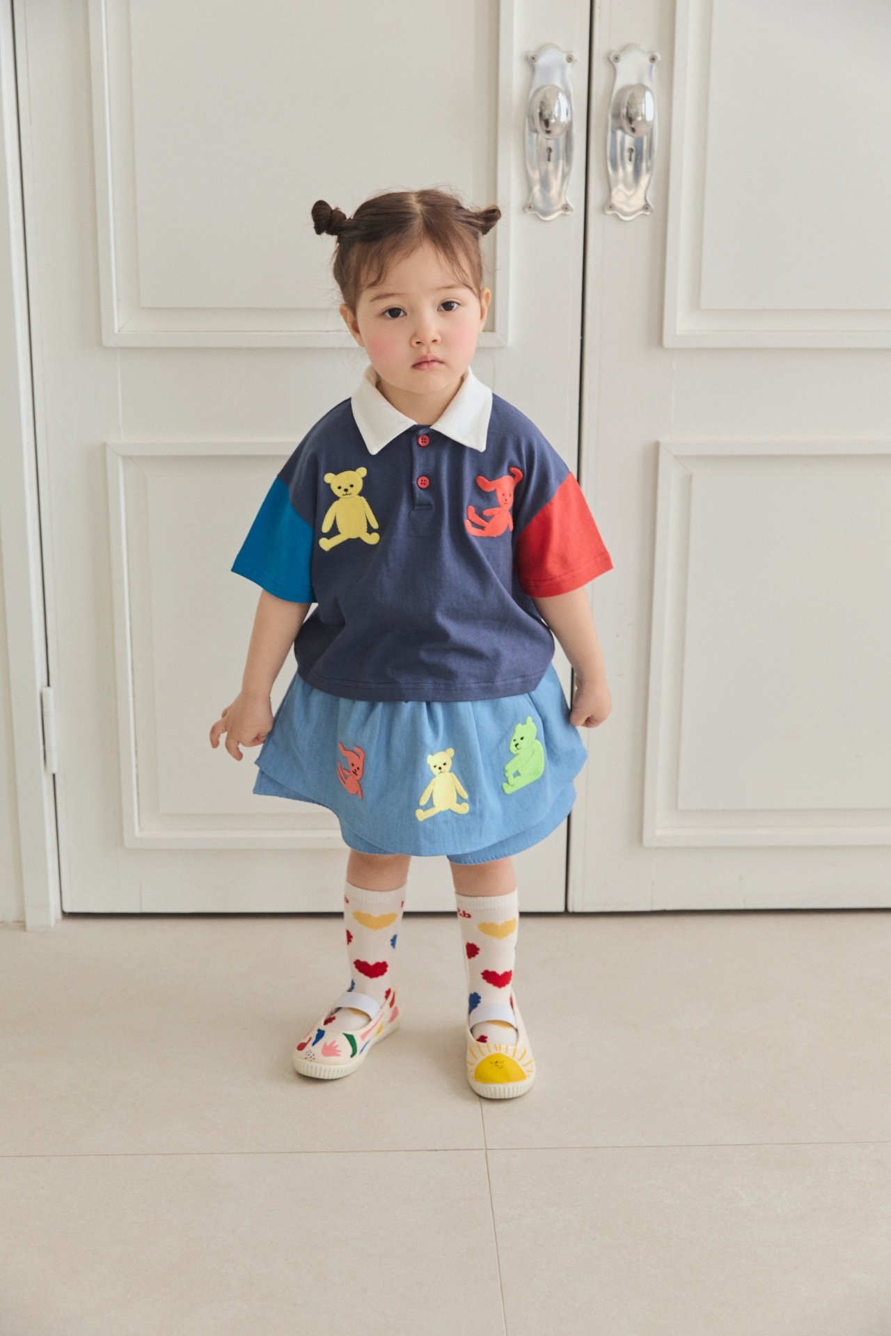 040833動物牛仔褲裙