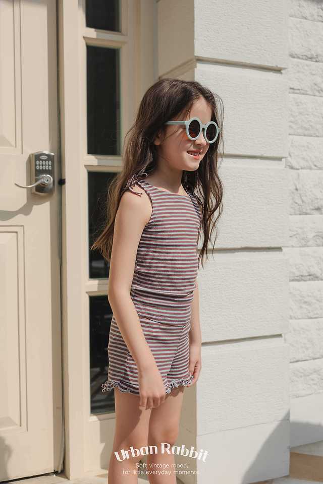 040524條紋套裝(兩色)