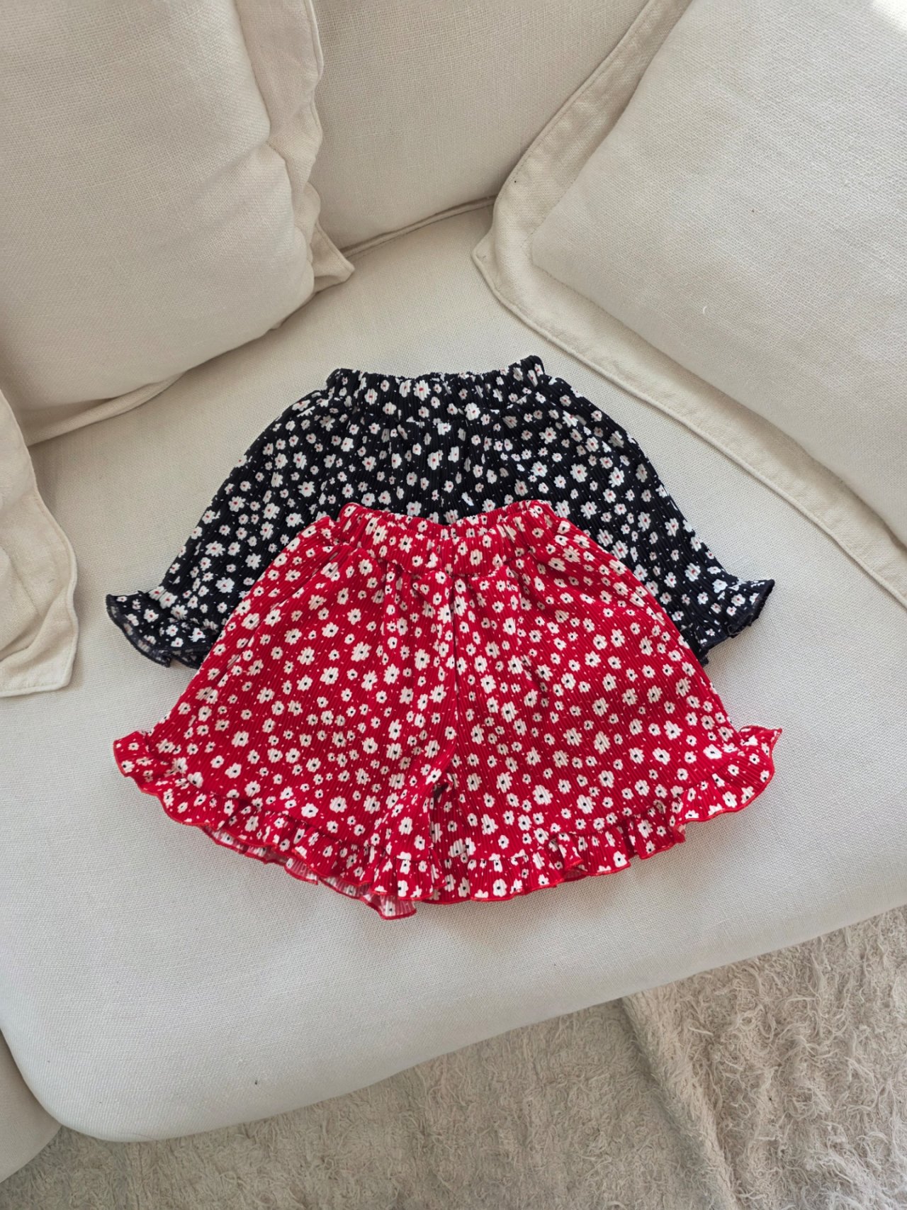 032620荷葉花褲(兩色)